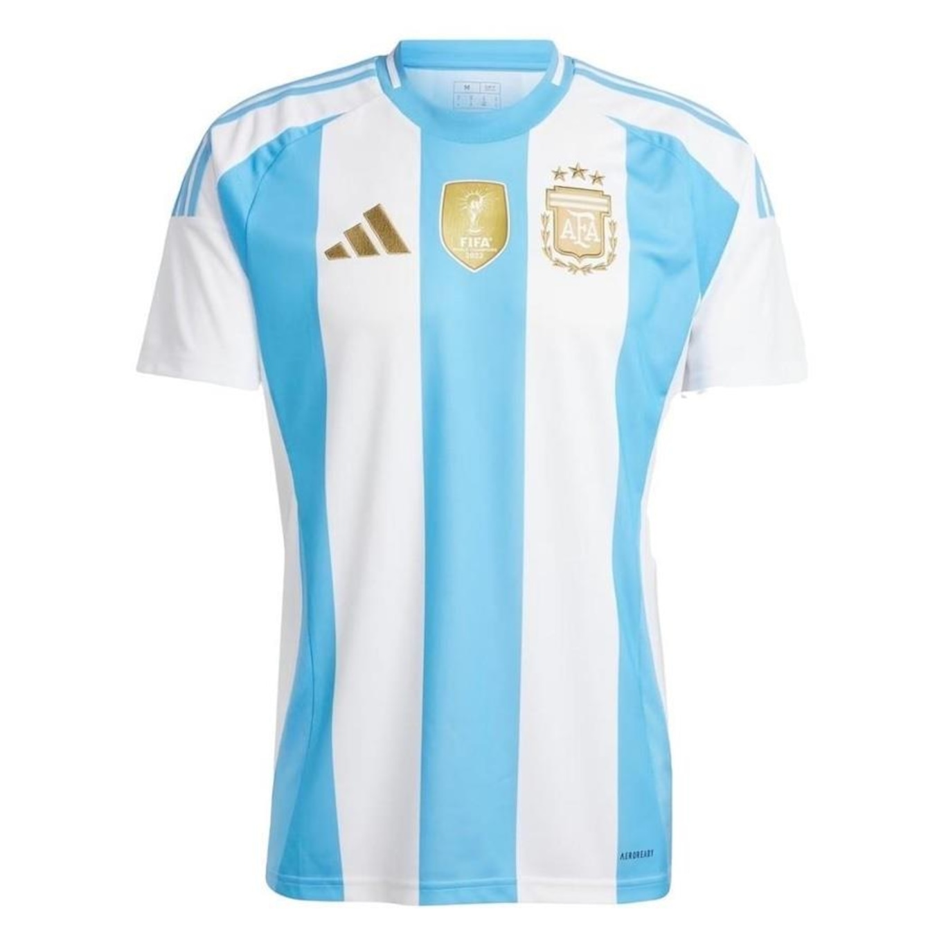 Camisa da Argentina 1 24/25 adidas Uniforme S/Nº Torcedor - Masculina - Foto 1