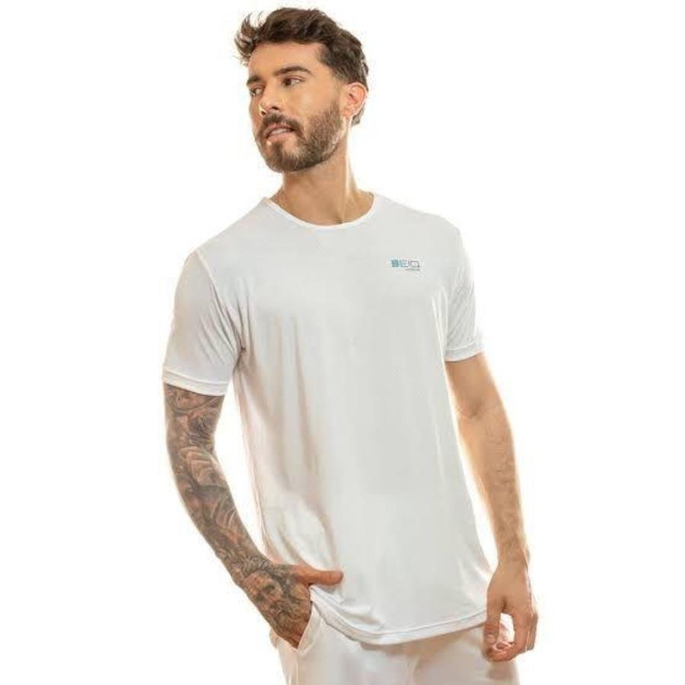 Camiseta Zeiq Slim Dry - Masculina - Foto 1