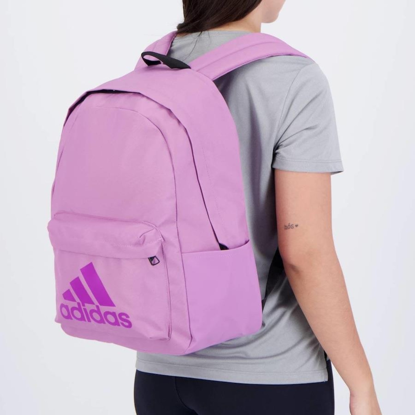 Mochila adidas Classica Logo - Foto 1