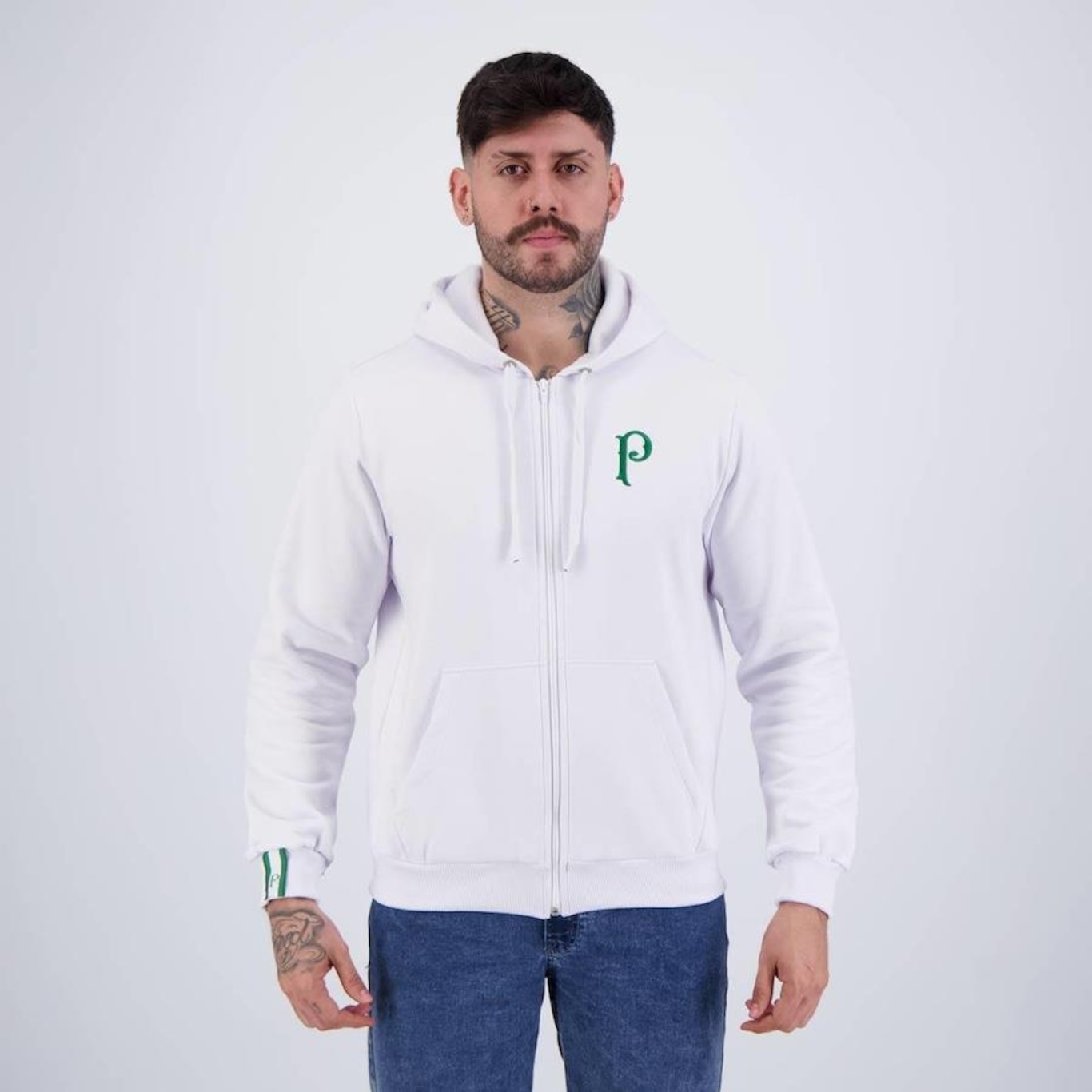 Jaqueta do Palmeiras com Capuz Warrior - Masculina - Foto 1