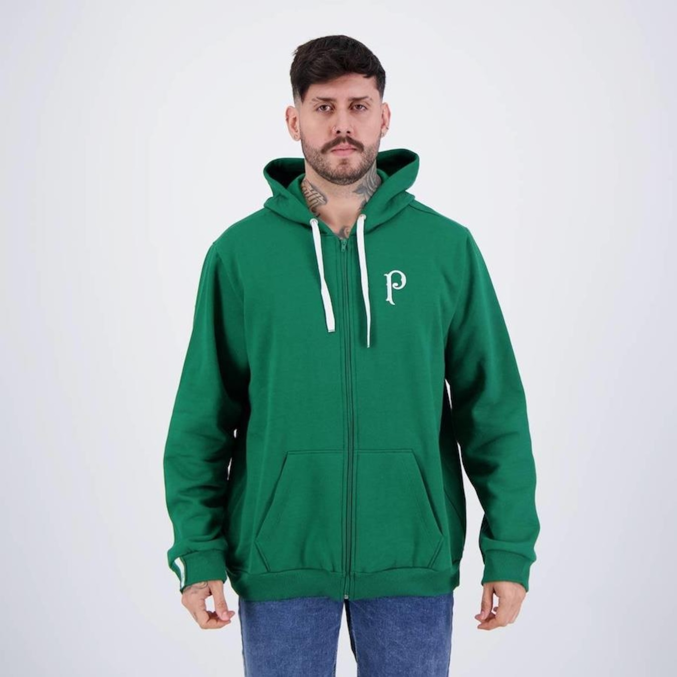 Jaqueta do Palmeiras com Capuz Warrior Plus - Masculina - Foto 1