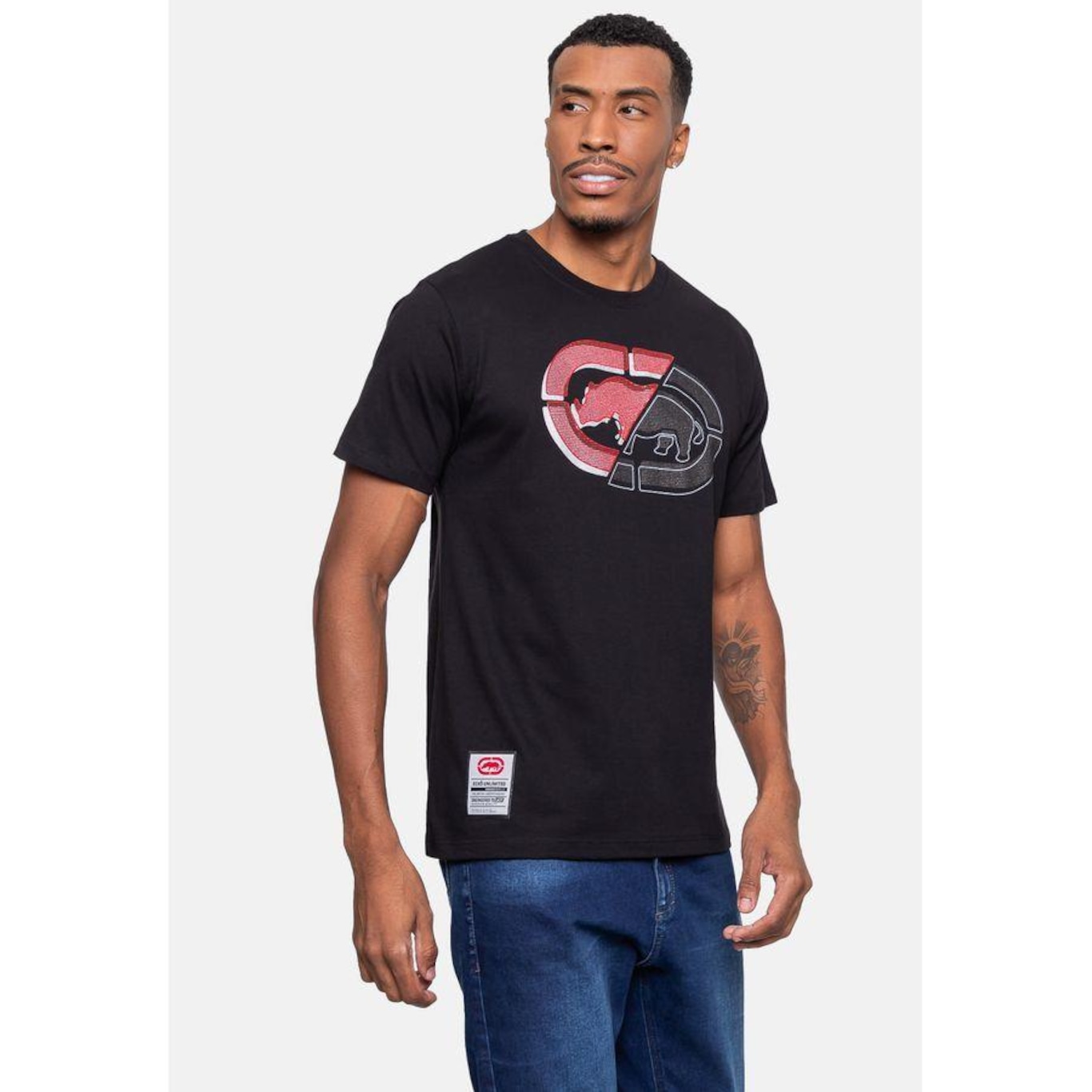 Camiseta Ecko Simple Brand - Masculina - Foto 4