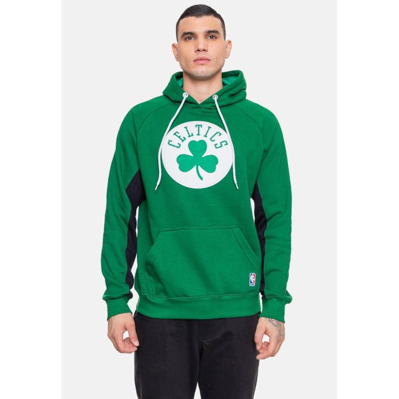 Blusão de Moletom com Capuz Nba Chenille Boston Celtics - Masculino - Foto 1