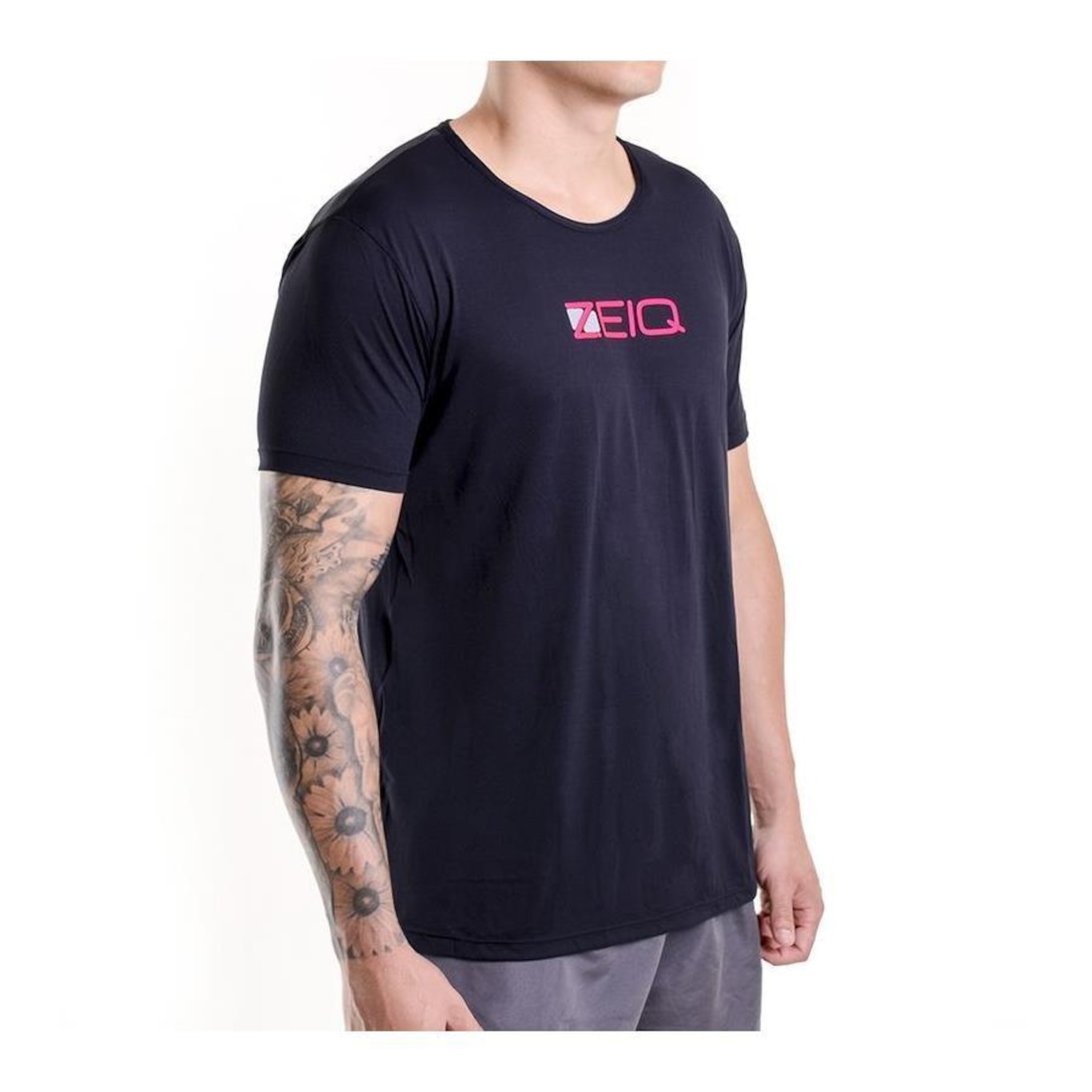 Camiseta Esportiva Slim Zeiq - Masculina - Foto 2