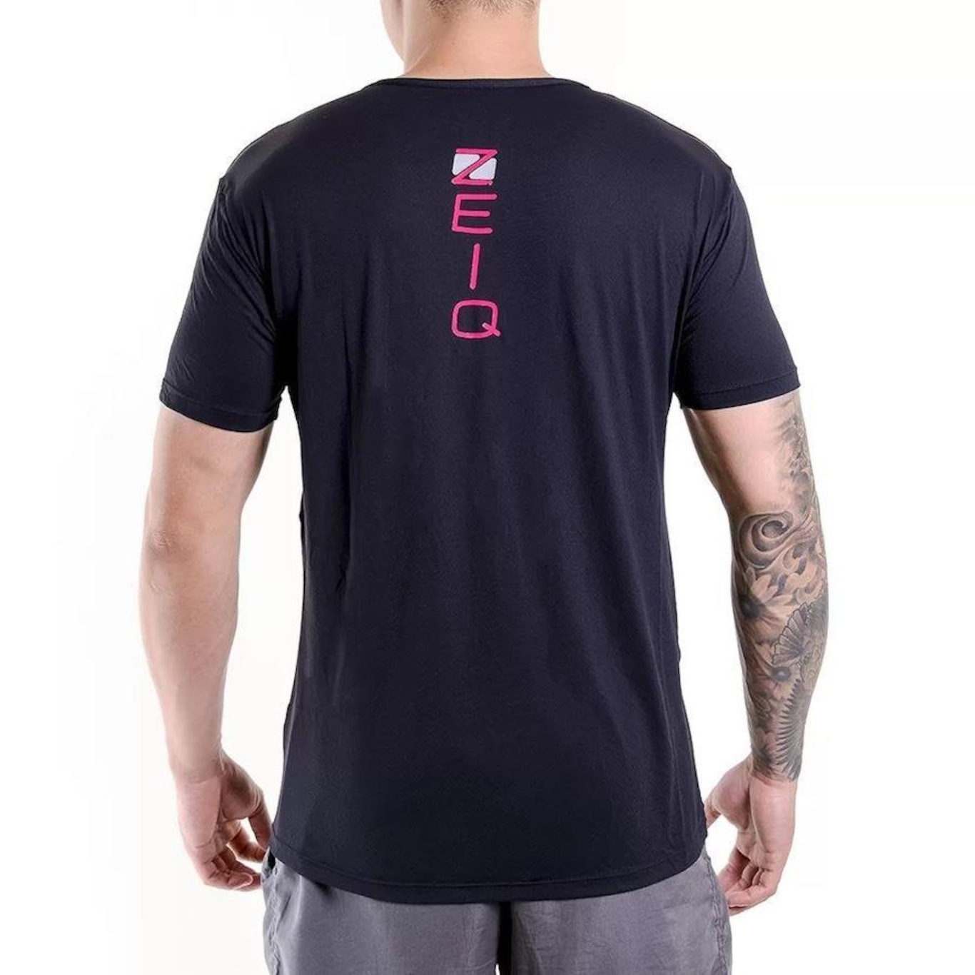 Camiseta Esportiva Slim Zeiq - Masculina - Foto 3