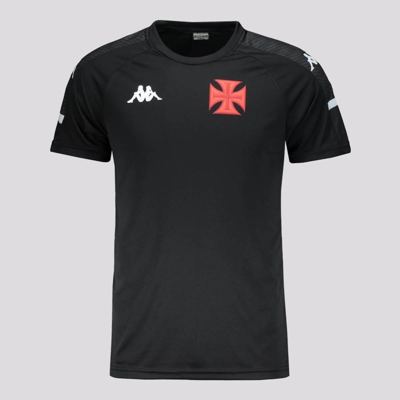 Camisa do Vasco Details Supporter 2024 Kappa - Masculina - Foto 1