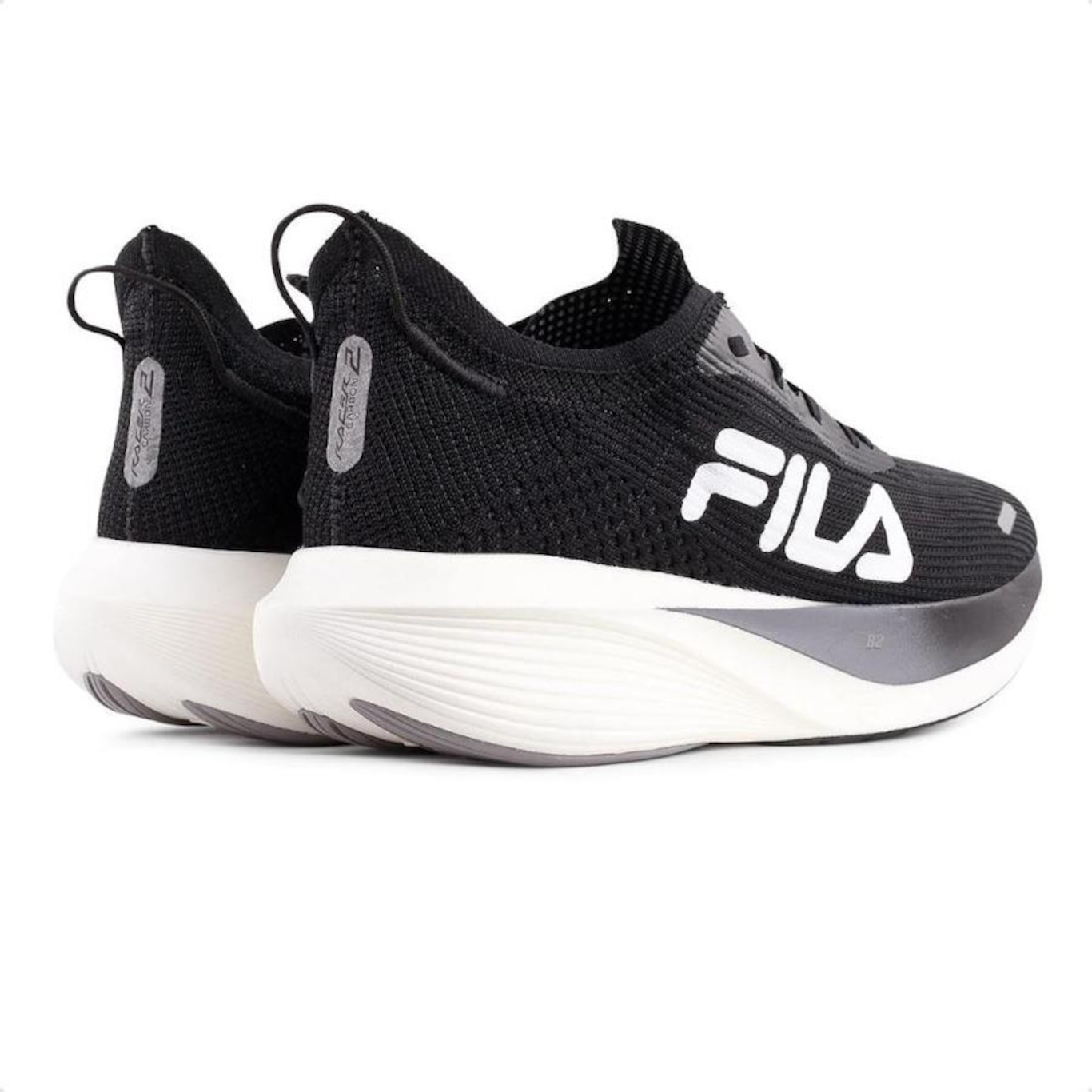 Kit Tênis Fila Racer Carbon 2 + 12 Pares de Meias - Masculino - Foto 3