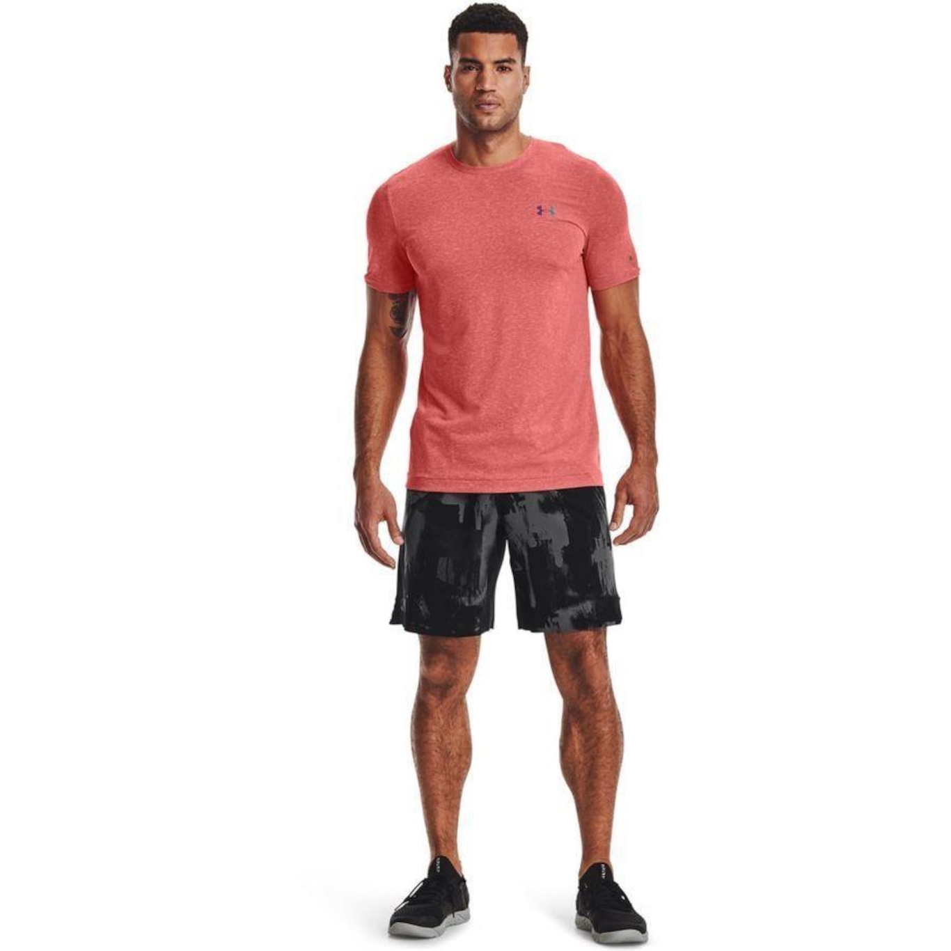 Camiseta Under Armour Rush Seamless Ss - Masculina - Foto 2