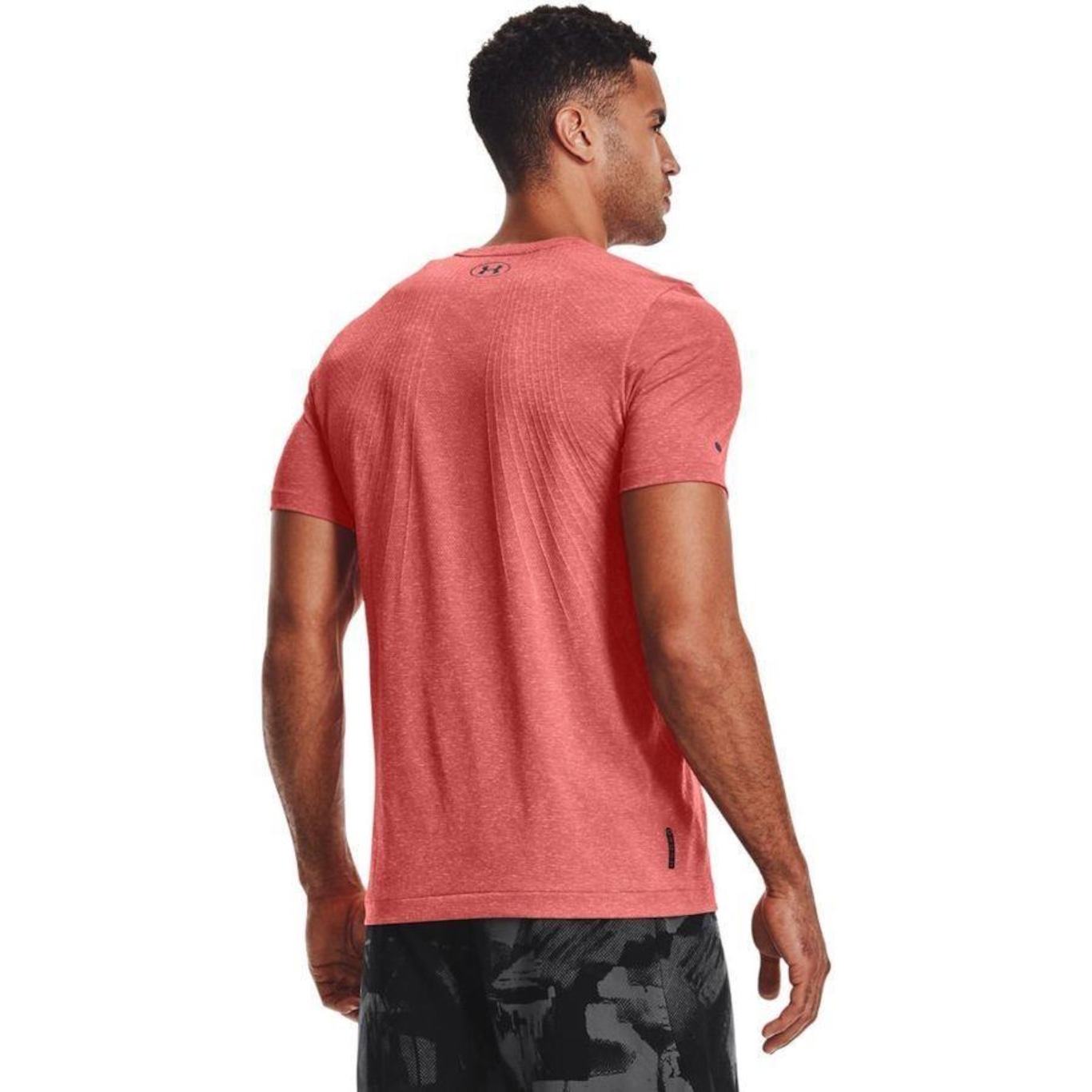 Camiseta Under Armour Rush Seamless Ss - Masculina - Foto 3