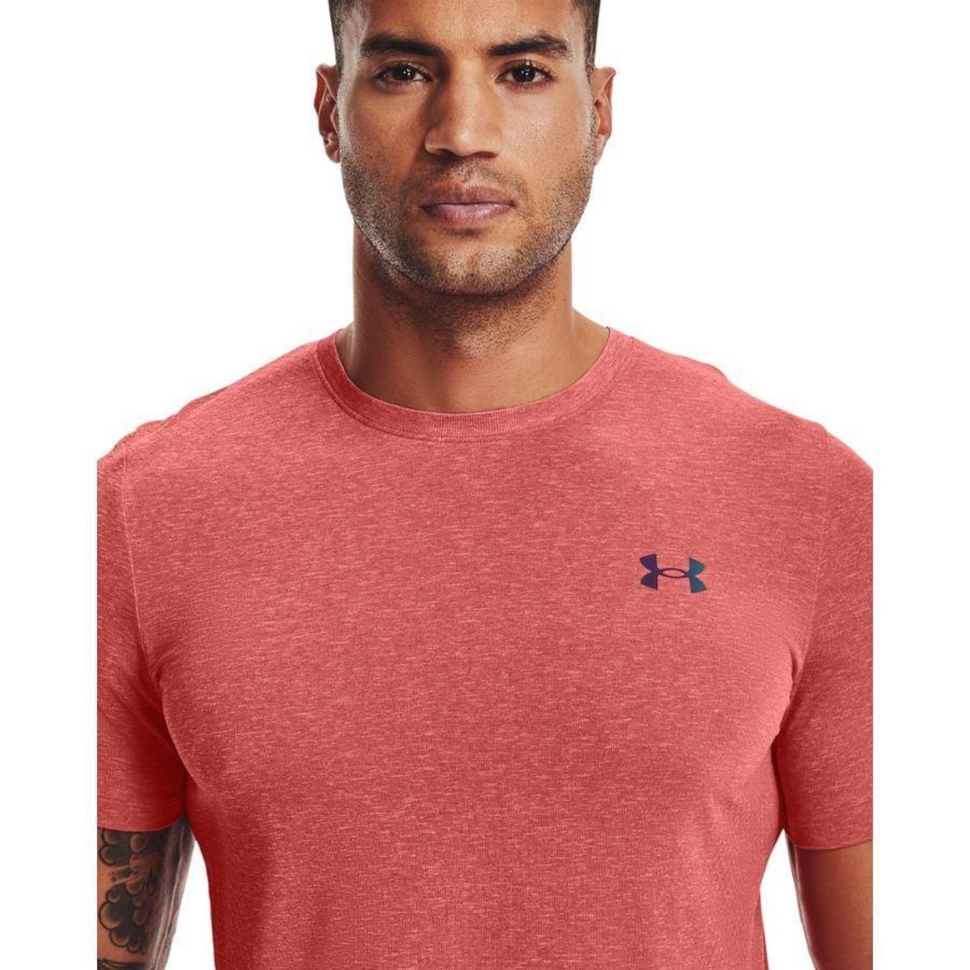 Camiseta Under Armour Rush Seamless Ss - Masculina - Foto 4