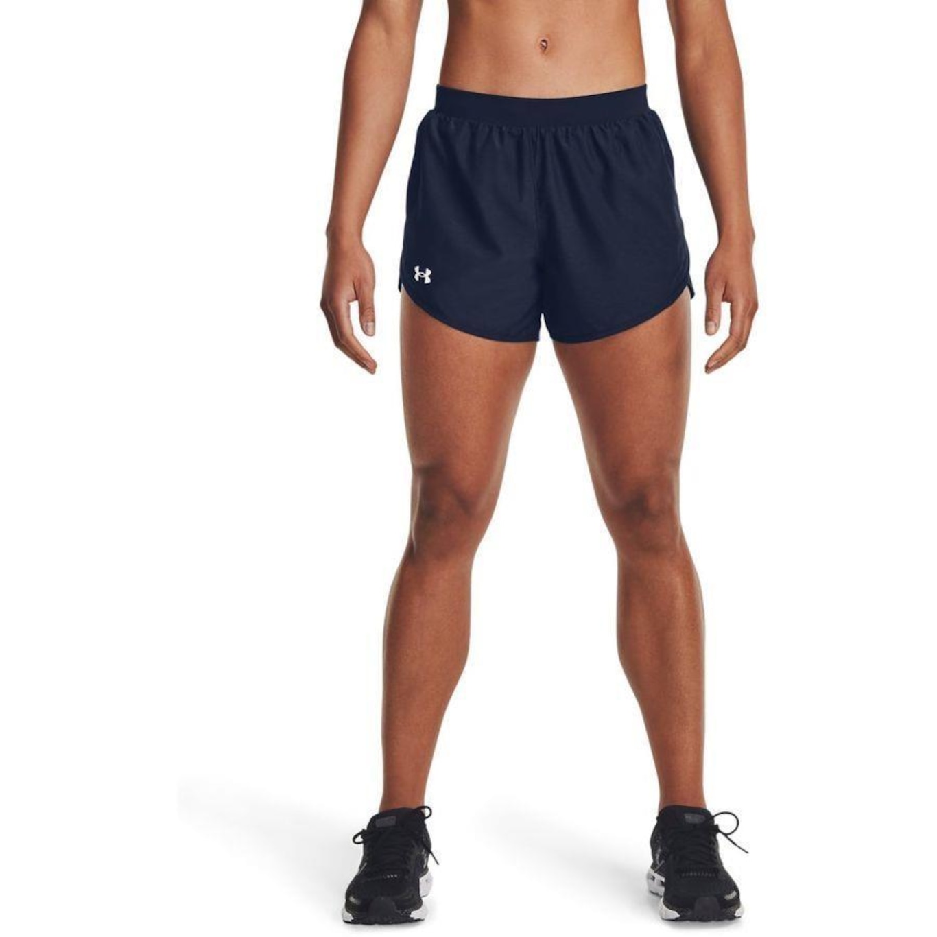 Shorts Under Armour Fly-By 2.3 - Feminino - Foto 3