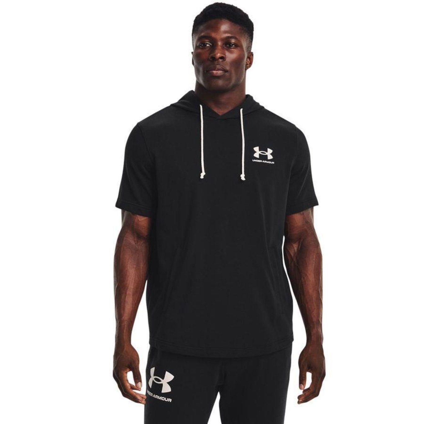 Camiseta Under Armour Rival Terry - Masculina - Foto 1