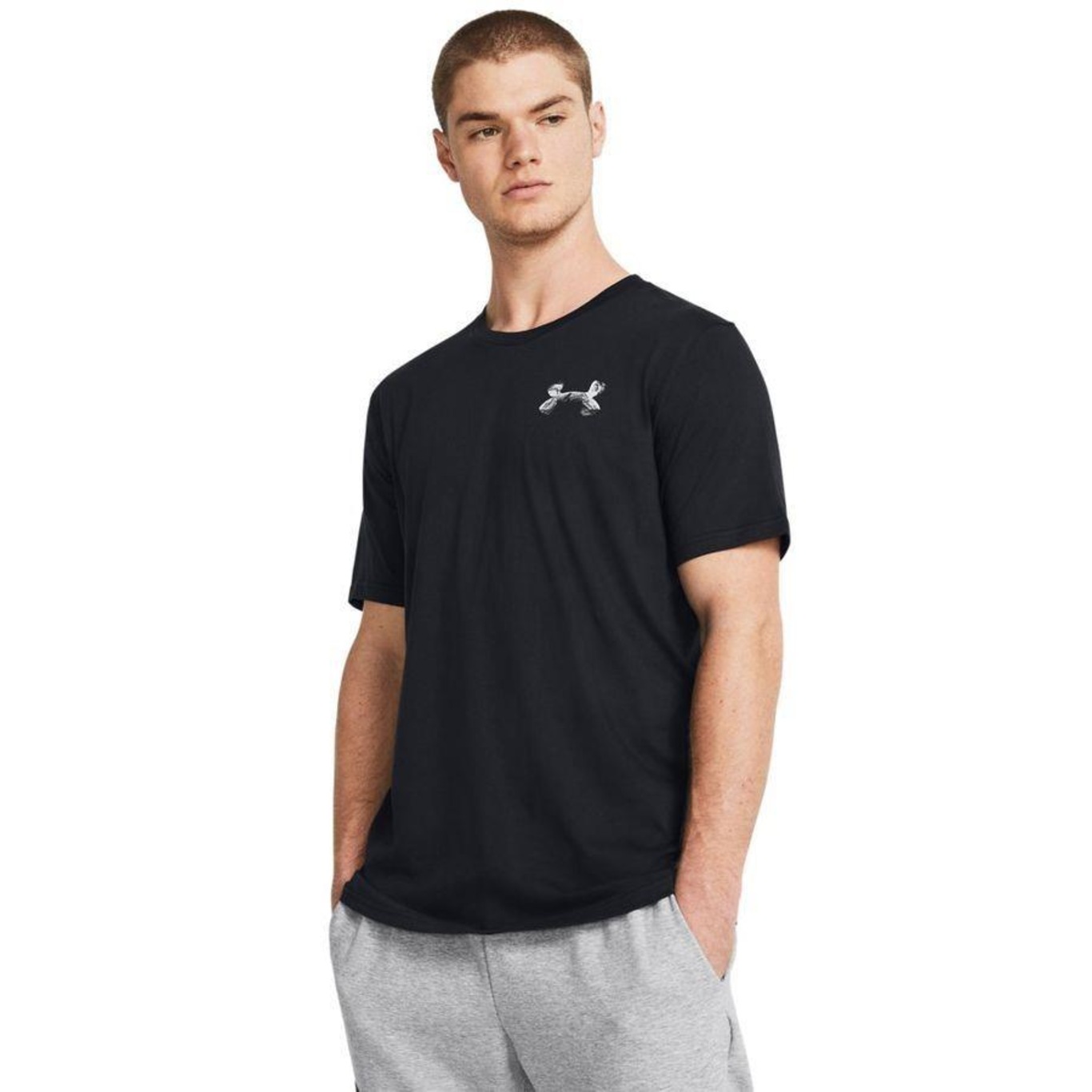 Camiseta Under Armour Outdoor Rock Stack - Masculina - Foto 1