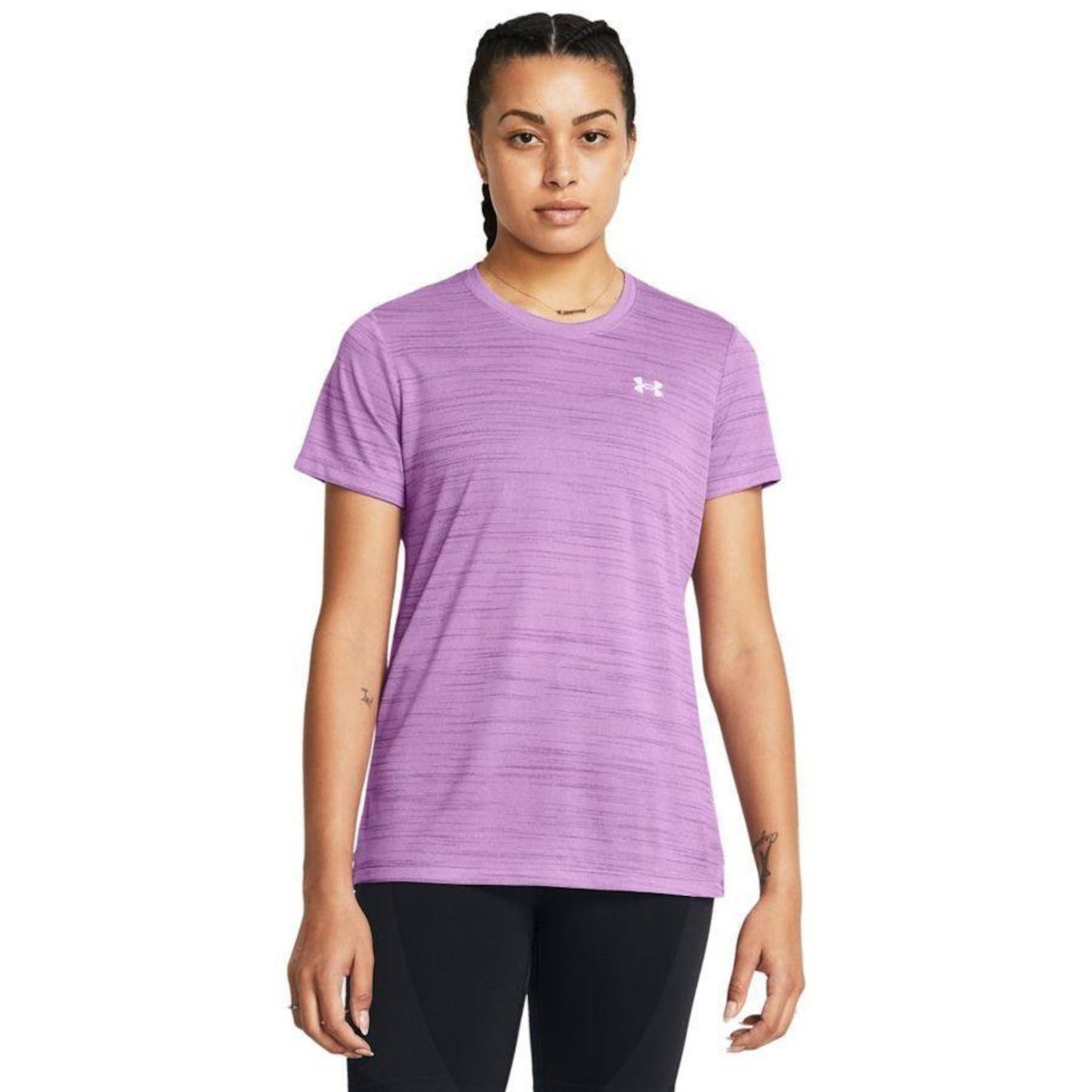 Camiseta Under Armour Tech Tiger - Feminina - Foto 1