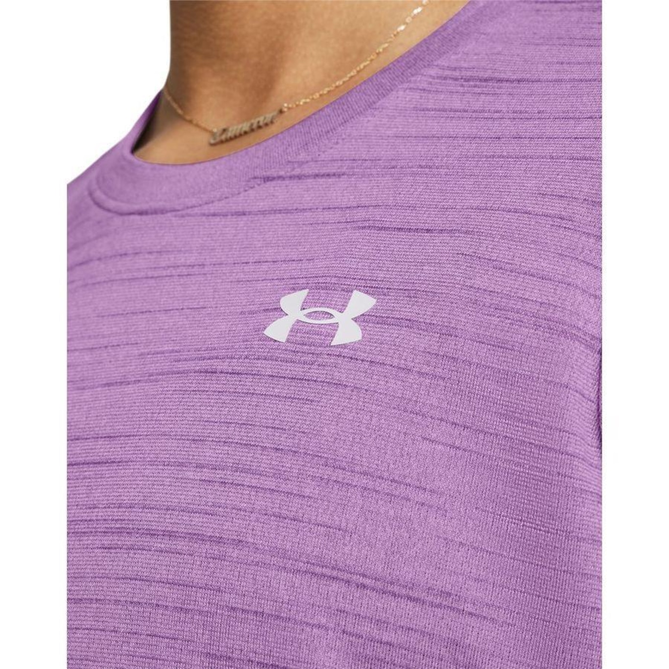 Camiseta Under Armour Tech Tiger - Feminina - Foto 3