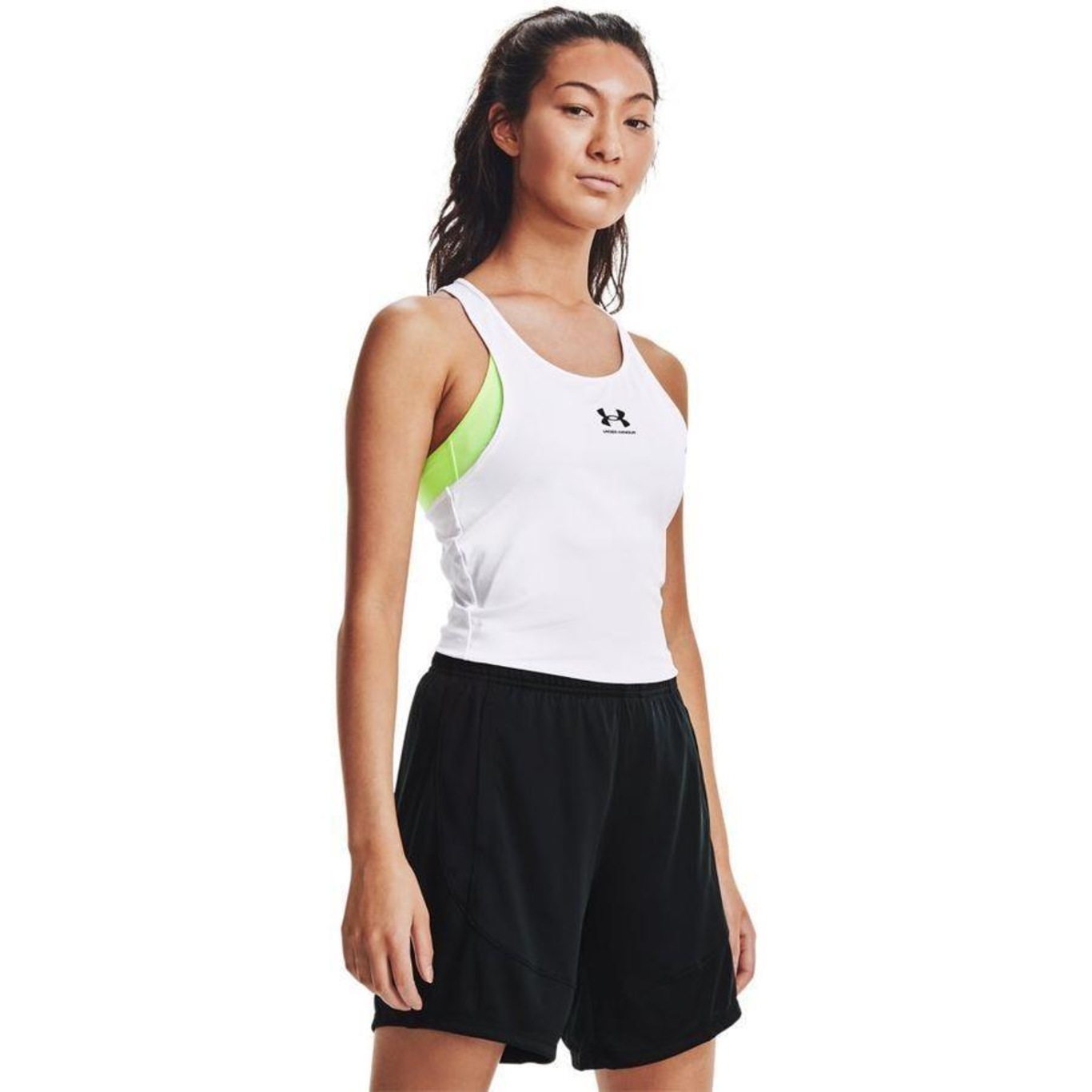 Camisa Regata de Compressão Under Armour Heatgear - Feminina - Foto 1