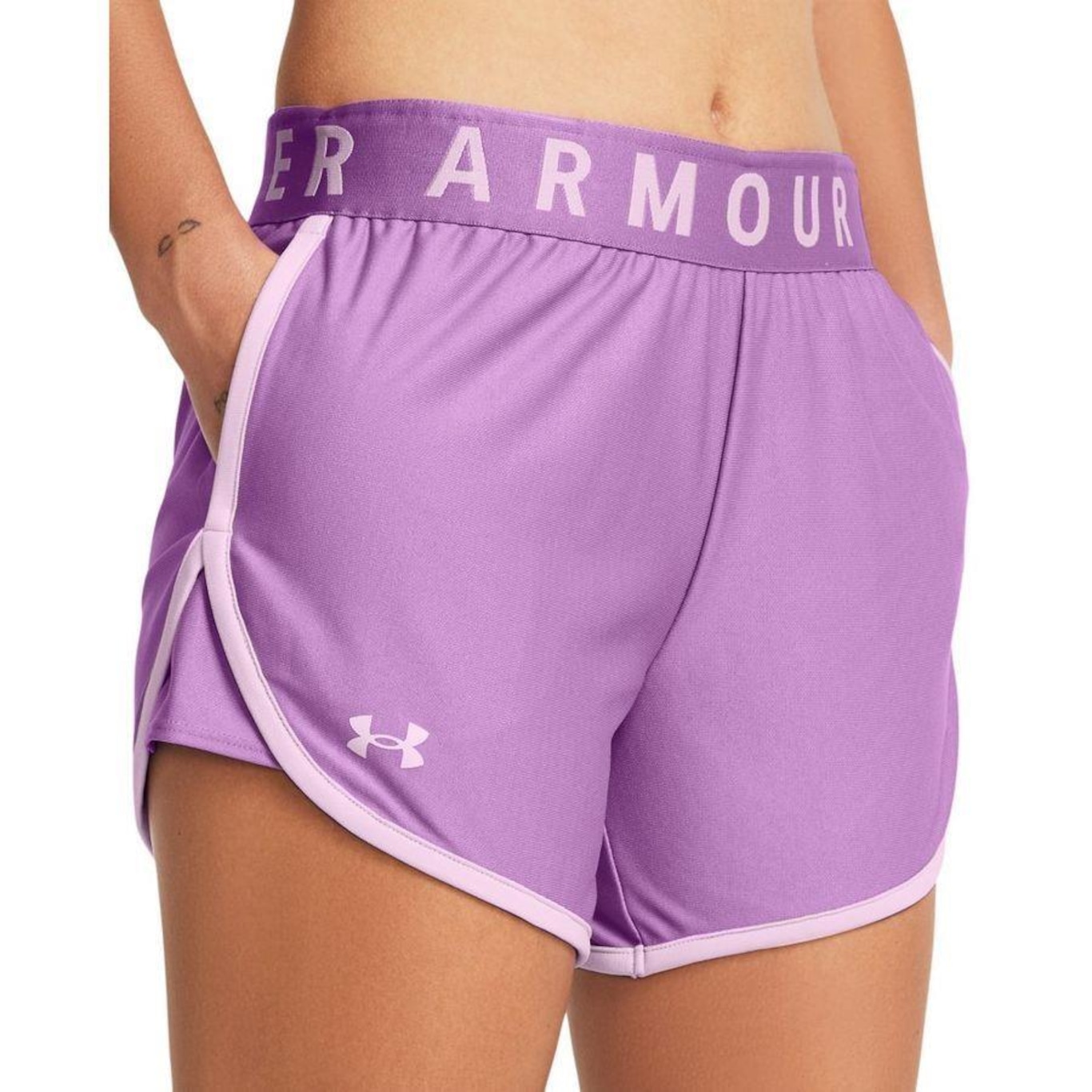 Shorts Under Armour Play Up 5 - Feminino - Foto 3