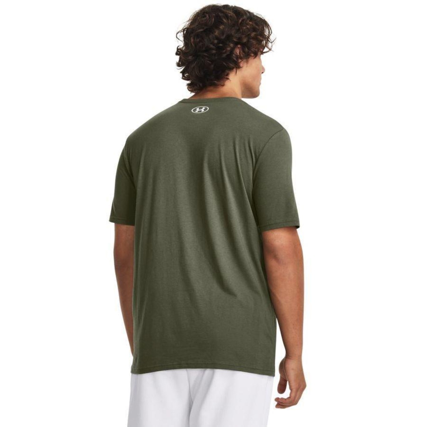 Camiseta Under Armour Chest Stripe - Masculina - Foto 2