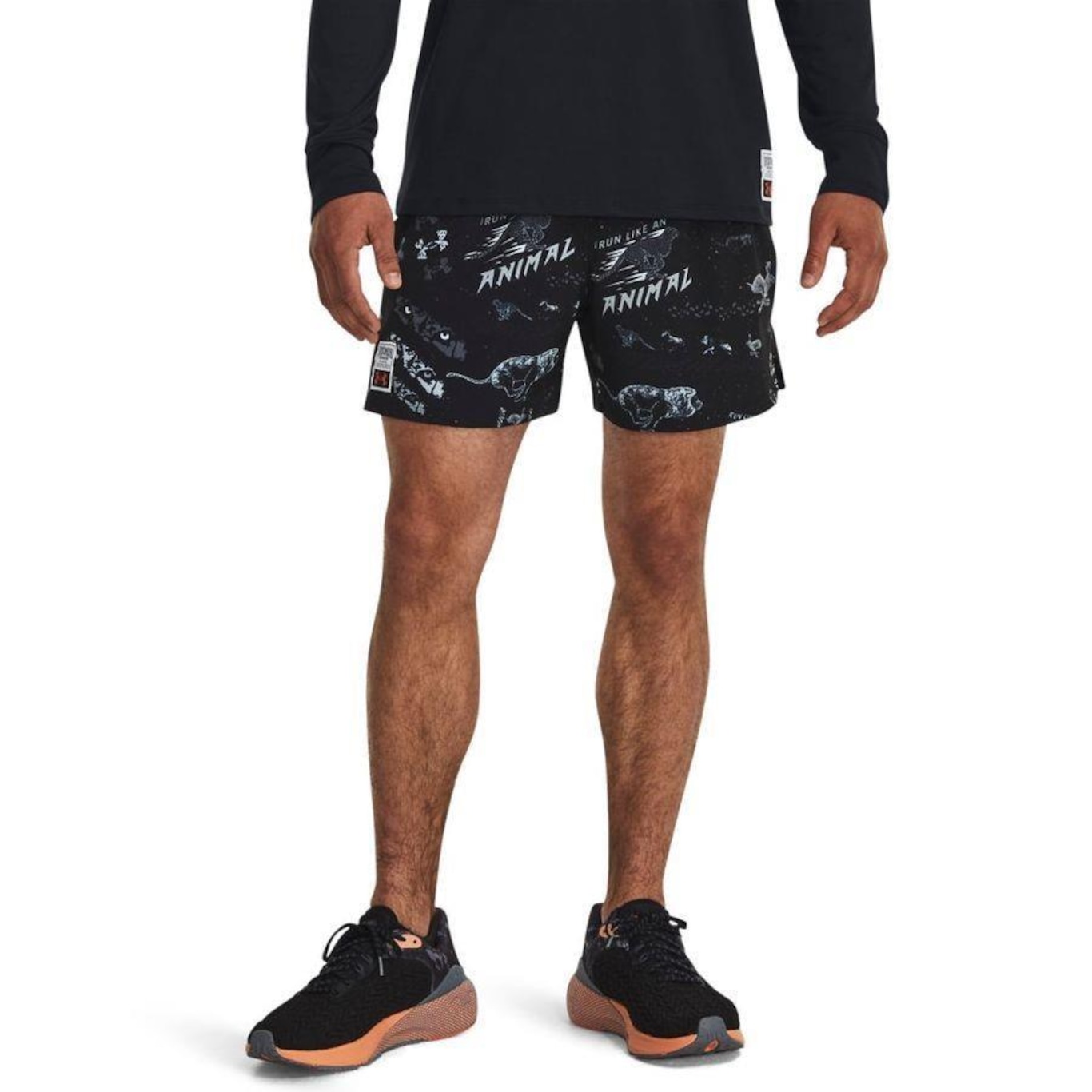 Bermuda Under Armour Run Like An Animal - Masculina - Foto 1