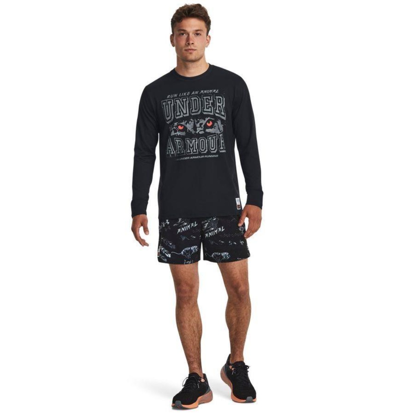 Bermuda Under Armour Run Like An Animal - Masculina - Foto 4