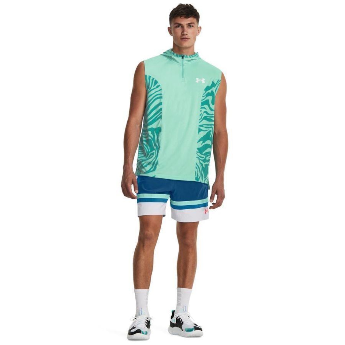 Camisa Regata Under Armour Baseline - Masculina - Foto 4