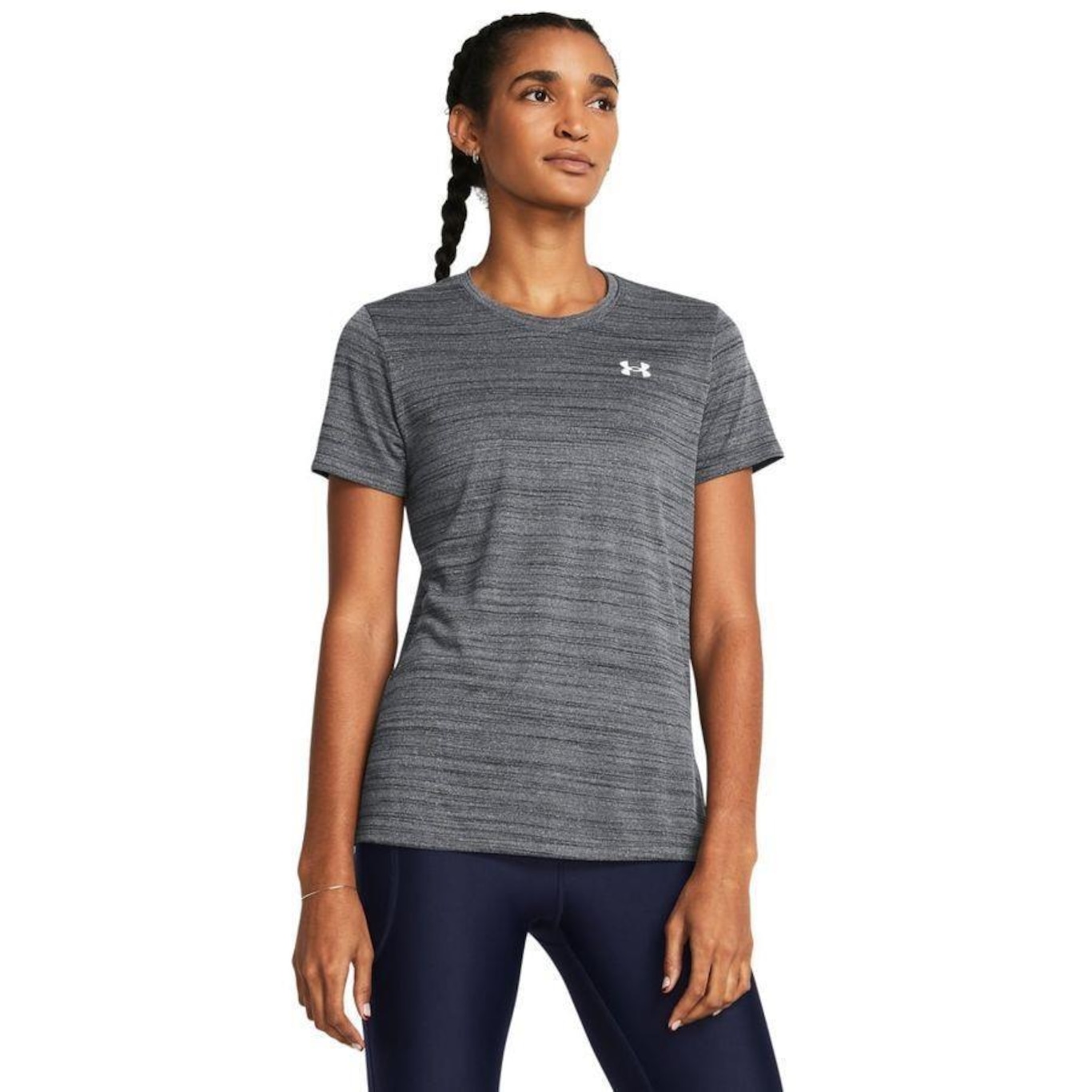 Camiseta Under Armour Tech Tiger - Feminina - Foto 1