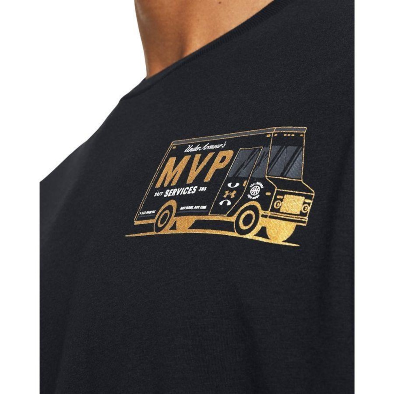 Camiseta Under Armour Mvp Services - Masculina - Foto 3