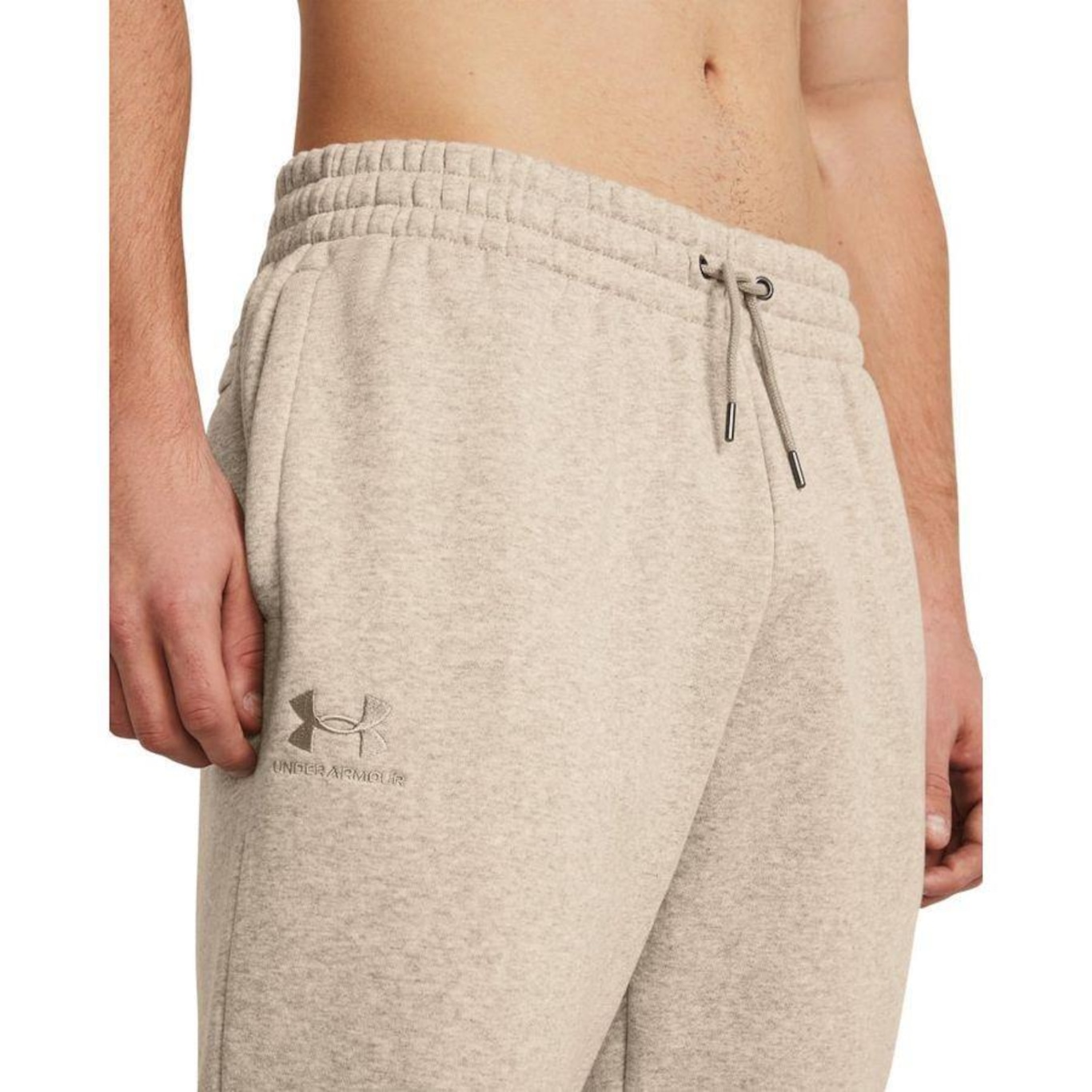 Calça Under Armour Essential Fleece - Masculina - Foto 4