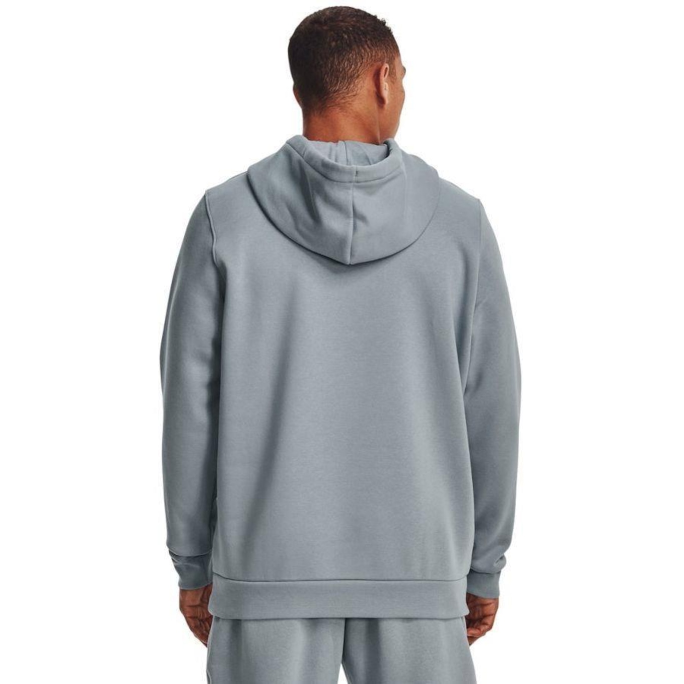 Blusão de Moletom com Capuz Under Armour Essential Fleece - Masculino - Foto 2