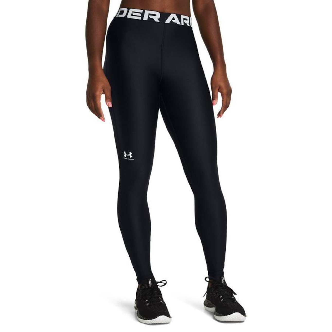 Calça Legging Under Armour Heatgear Authentics - Feminina - Foto 1