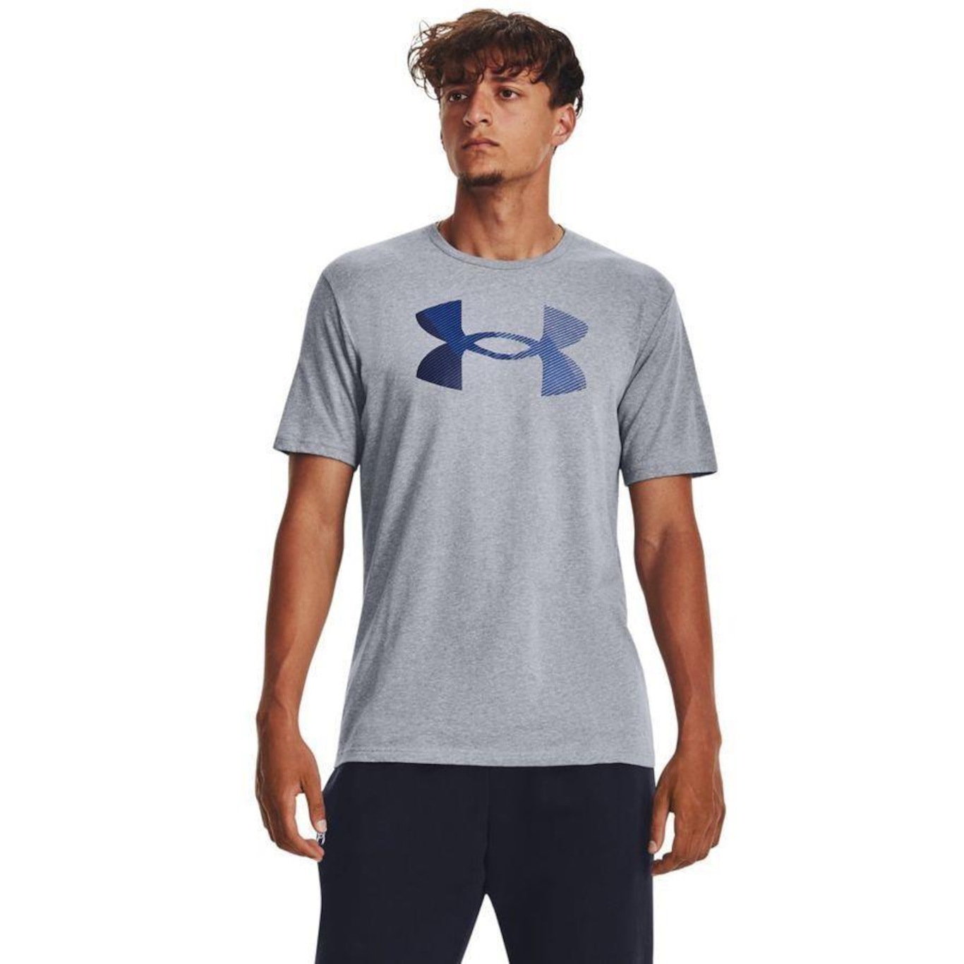 Camiseta Under Armour Big Logo Fill - Masculina - Foto 1