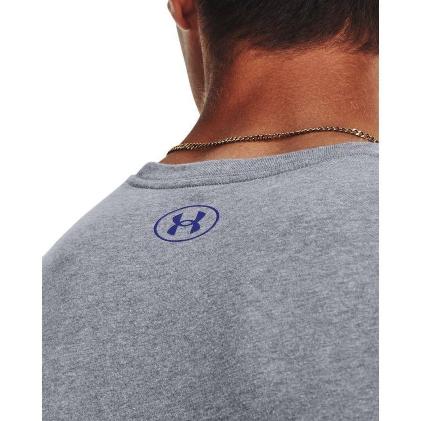 Camiseta Under Armour Big Logo Fill - Masculina - Foto 3