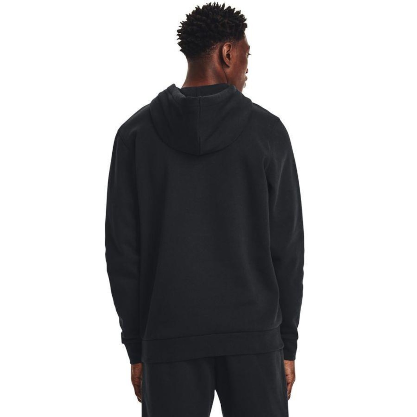 Blusão de Moletom com Capuz Under Armour Essential Fleece - Masculino - Foto 2