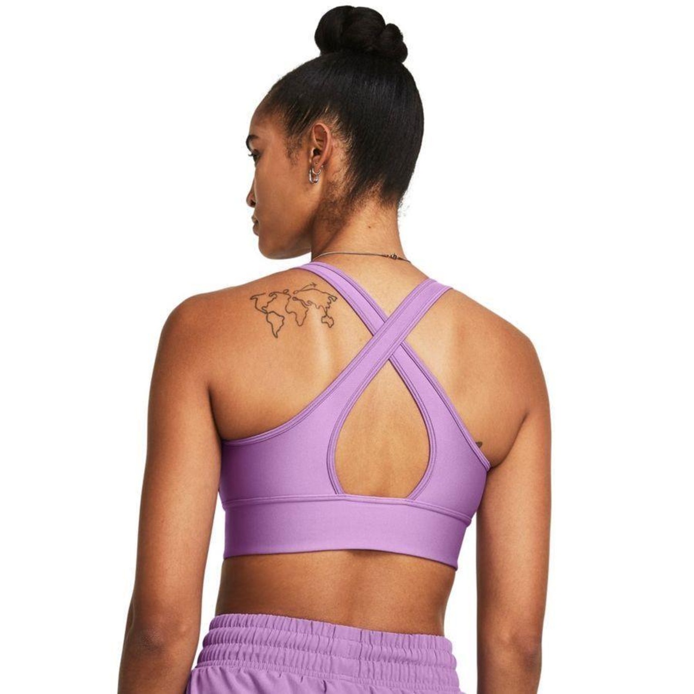 Top Under Armour Crossback Longline - Feminino - Foto 2