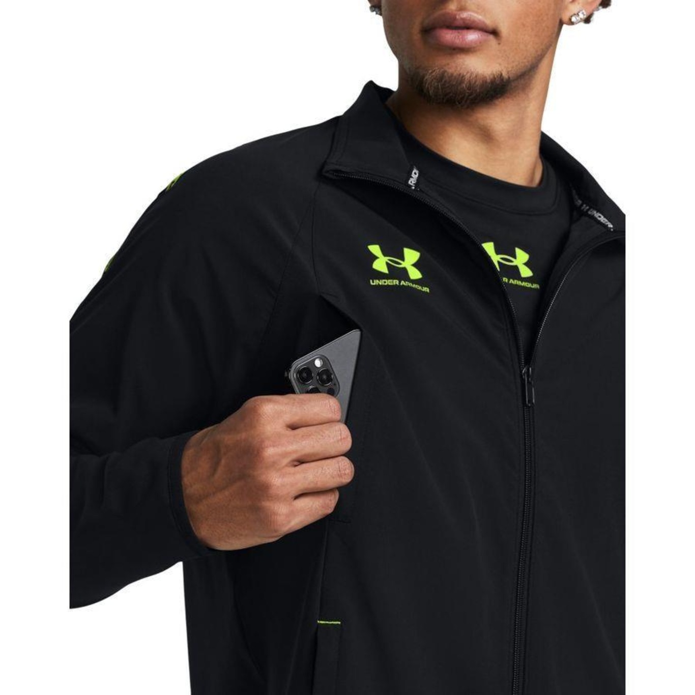 Jaqueta de Treino Under Armour Challenger Pro - Masculina - Foto 3