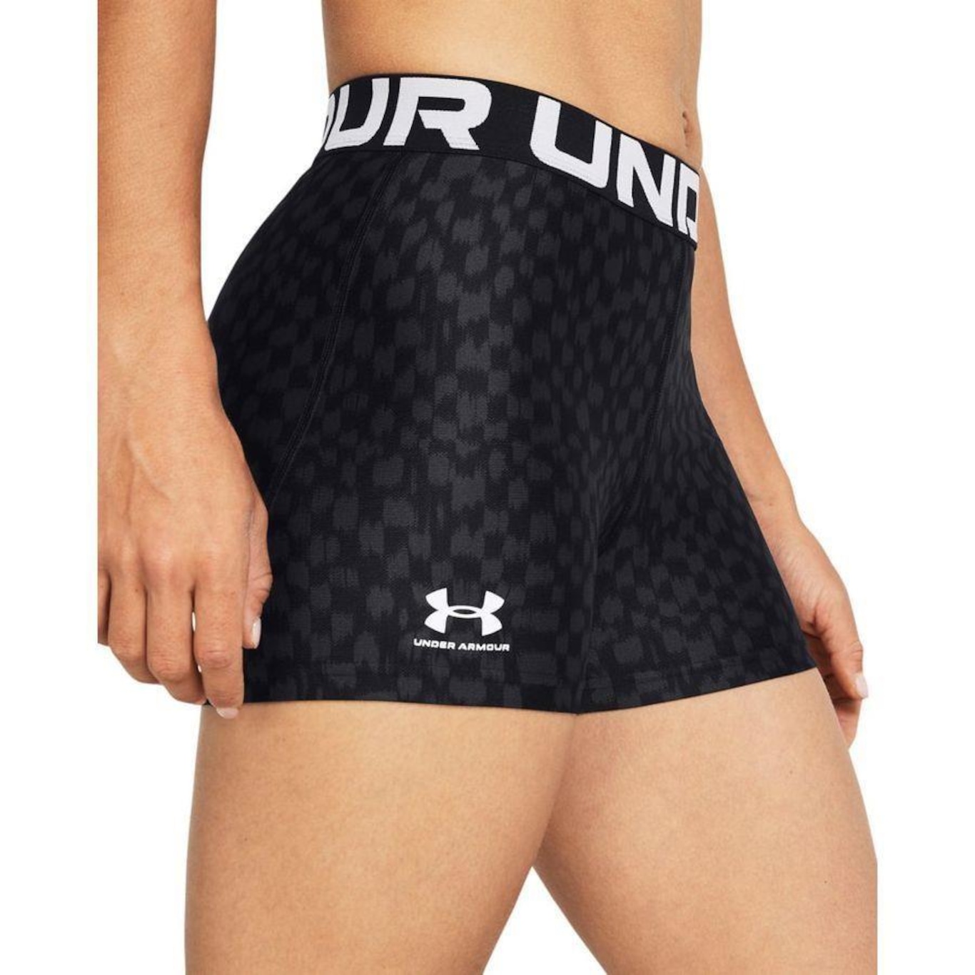 Shorts Under Armour Heatgear Authentics Printed - Feminino - Foto 3