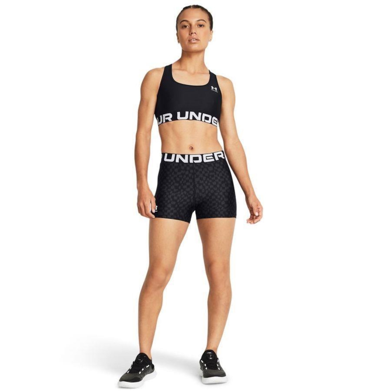 Shorts Under Armour Heatgear Authentics Printed - Feminino - Foto 4