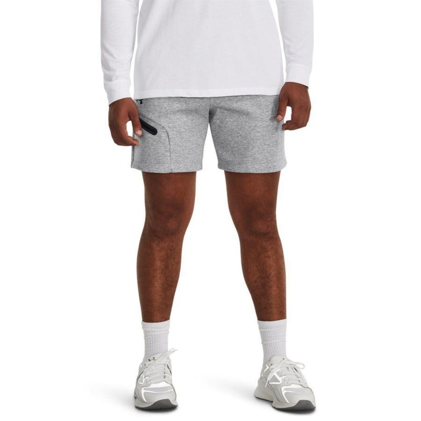 Shorts Under Armour Unstoppable Fleece - Masculino - Foto 1