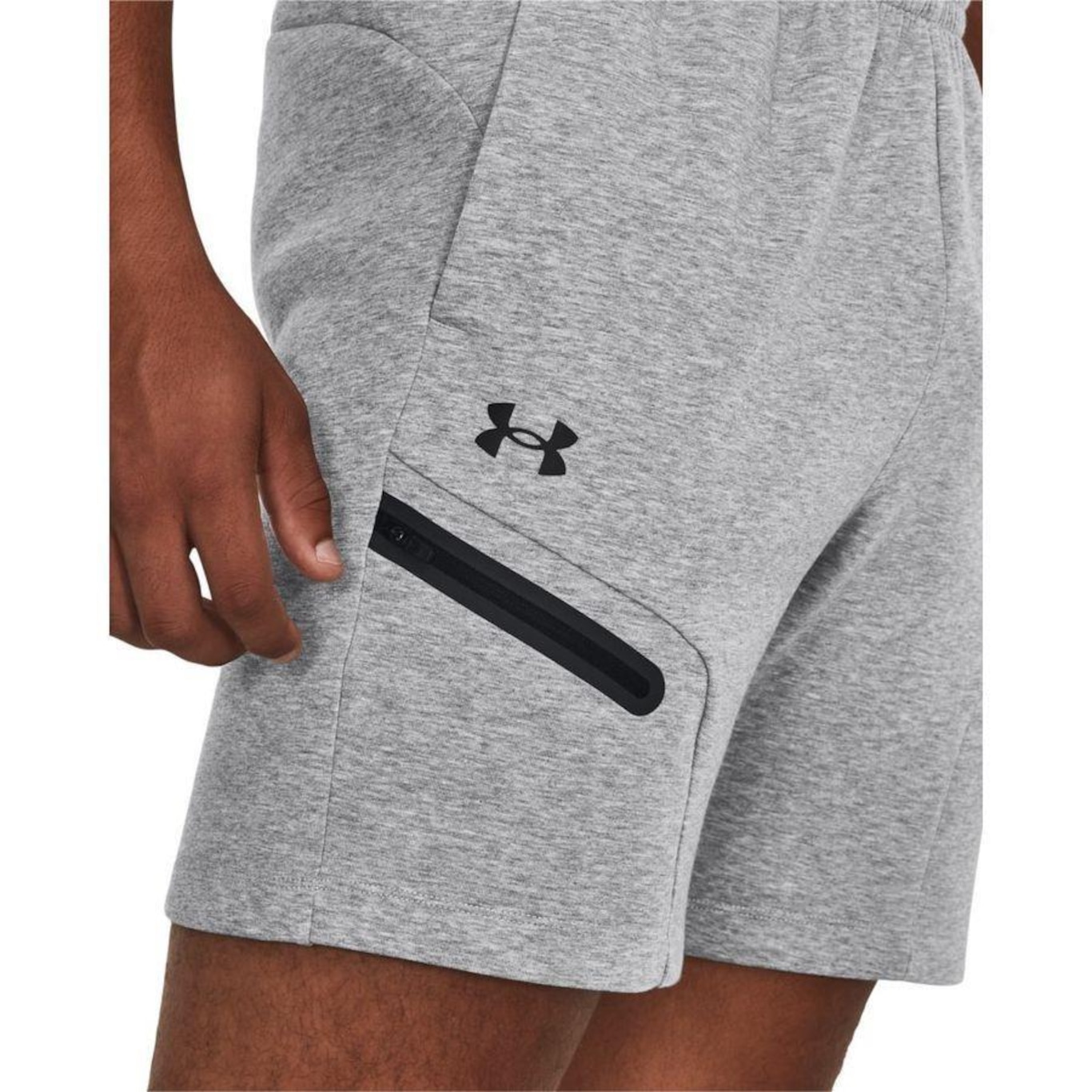 Shorts Under Armour Unstoppable Fleece - Masculino - Foto 3