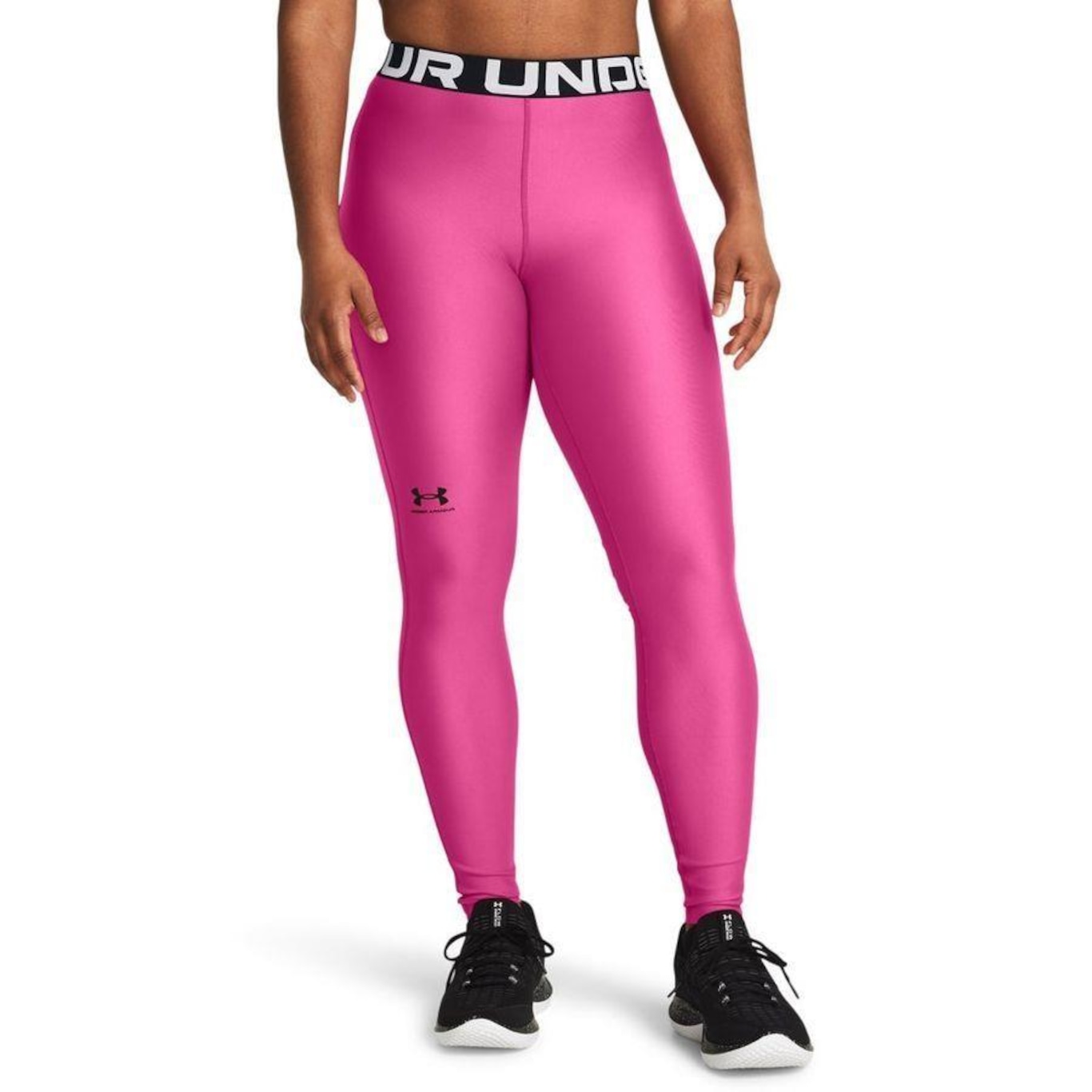 Calça Legging Under Armour Heatgear Authentics - Feminina - Foto 1