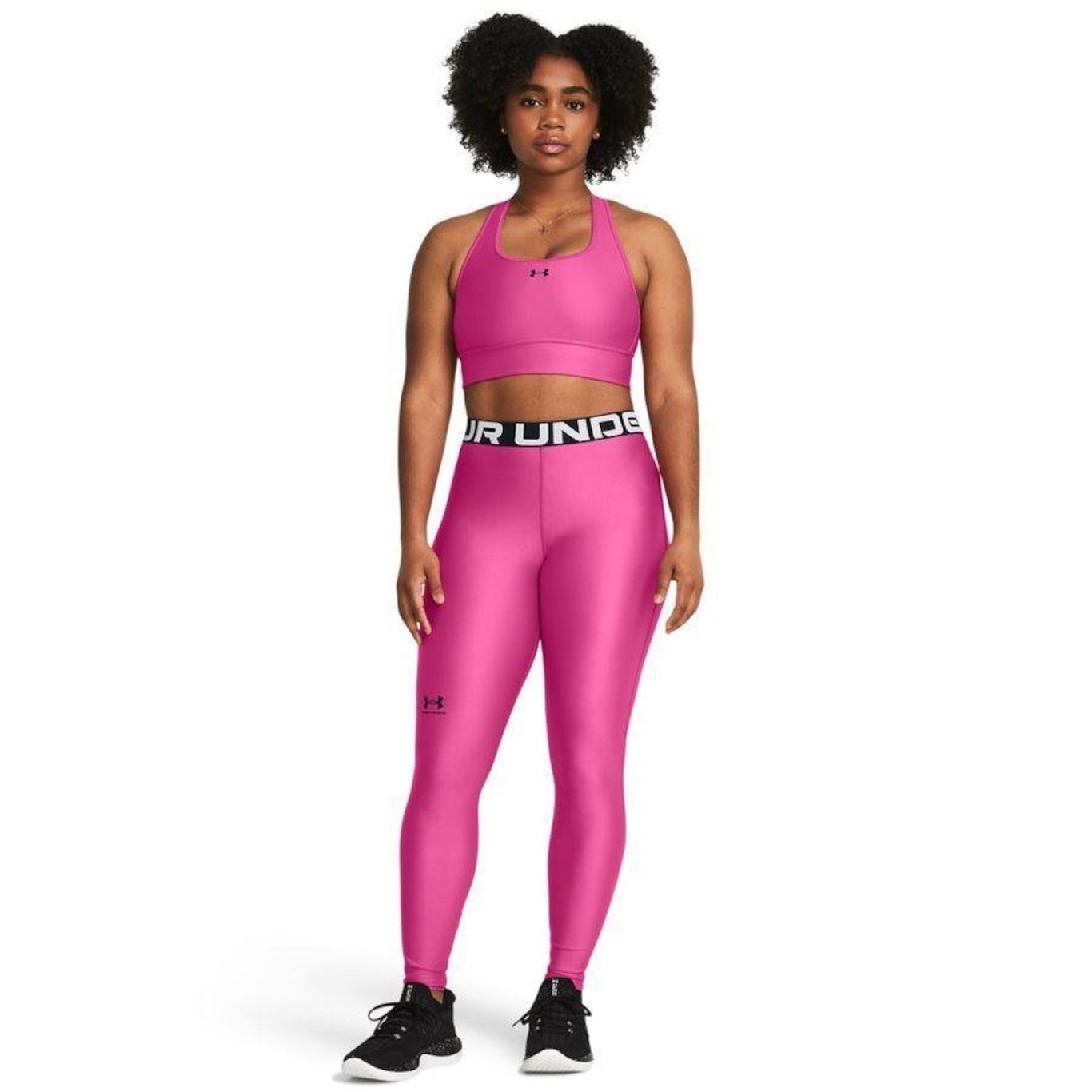 Calça Legging Under Armour Heatgear Authentics - Feminina - Foto 4