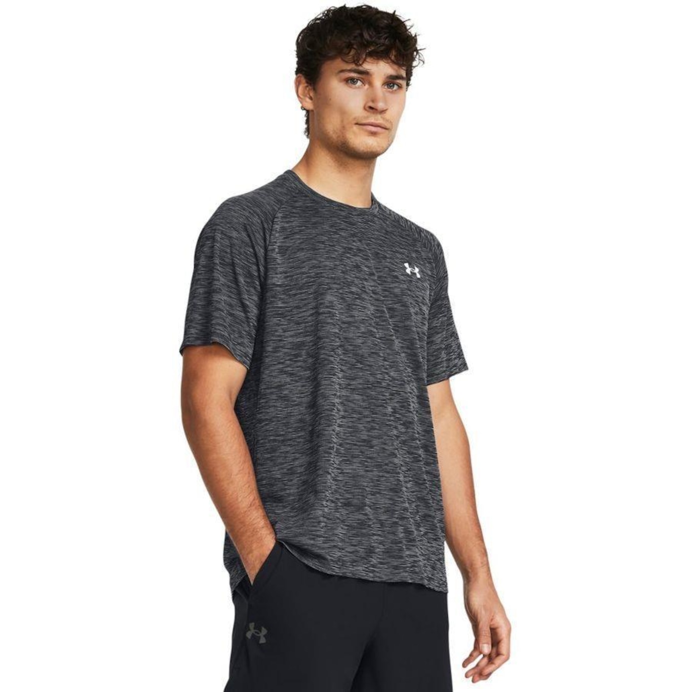 Camiseta Under Armour Tech Textured - Masculina - Foto 1