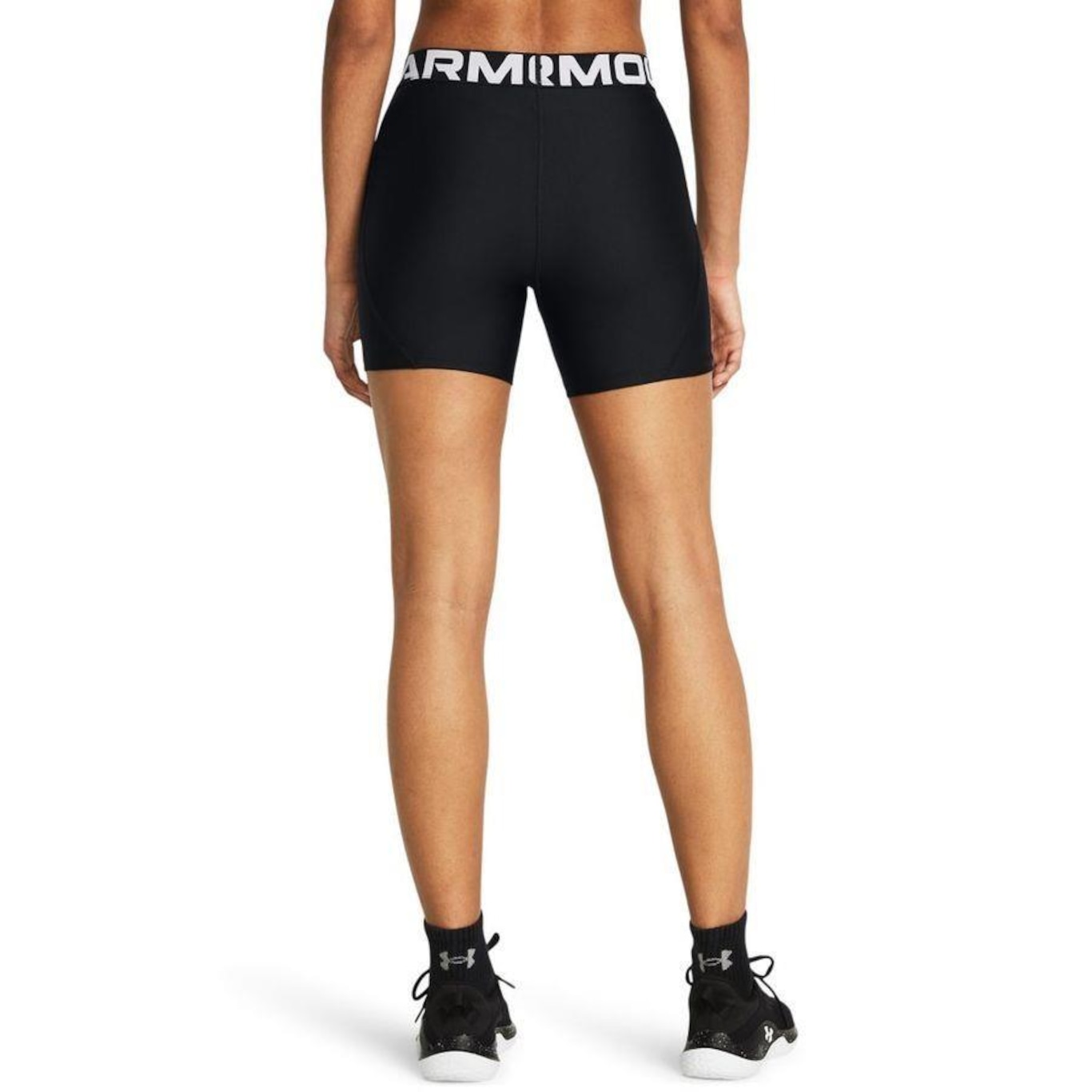 Shorts Under Armour Heatgear Authentics Mid - Feminino - Foto 2