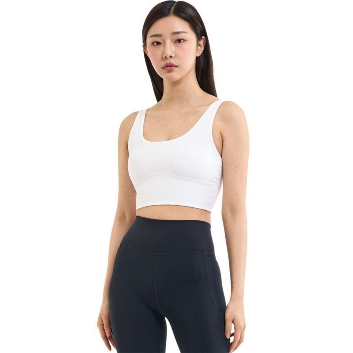 Camisa Regata Under Armour Meridian Fitted Cropped - Feminina - Foto 1