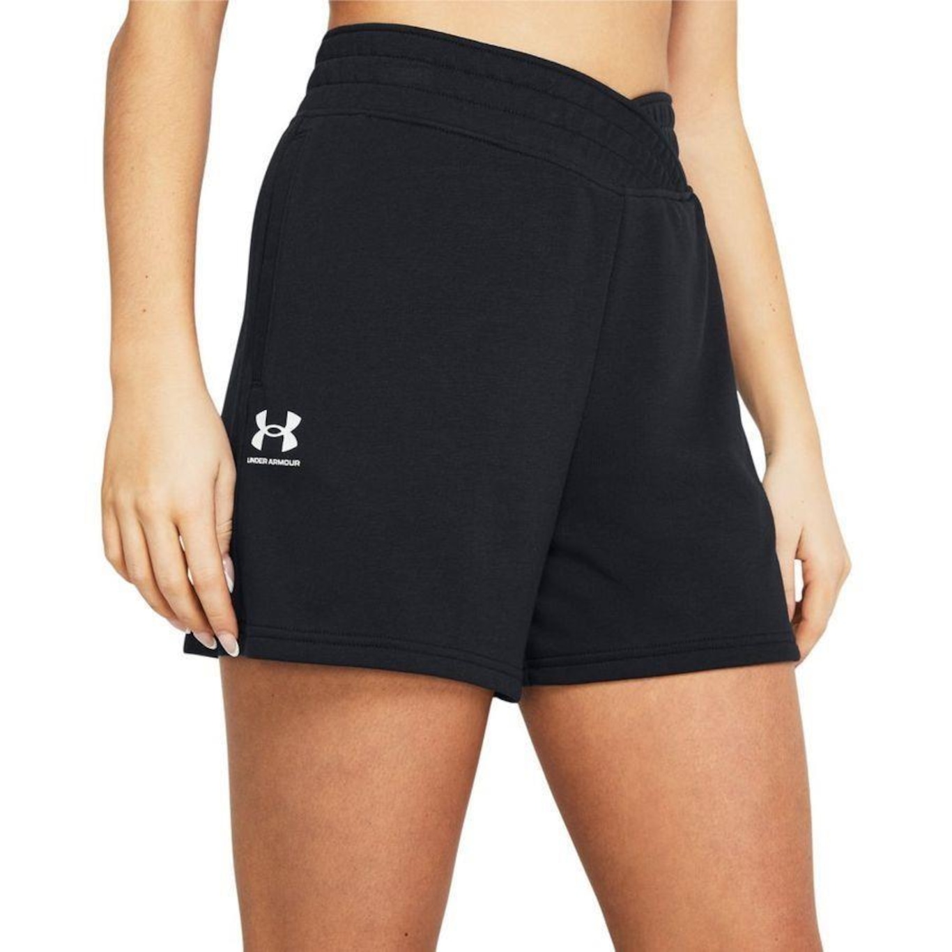 Shorts Under Armour Rival Terry - Feminino - Foto 3