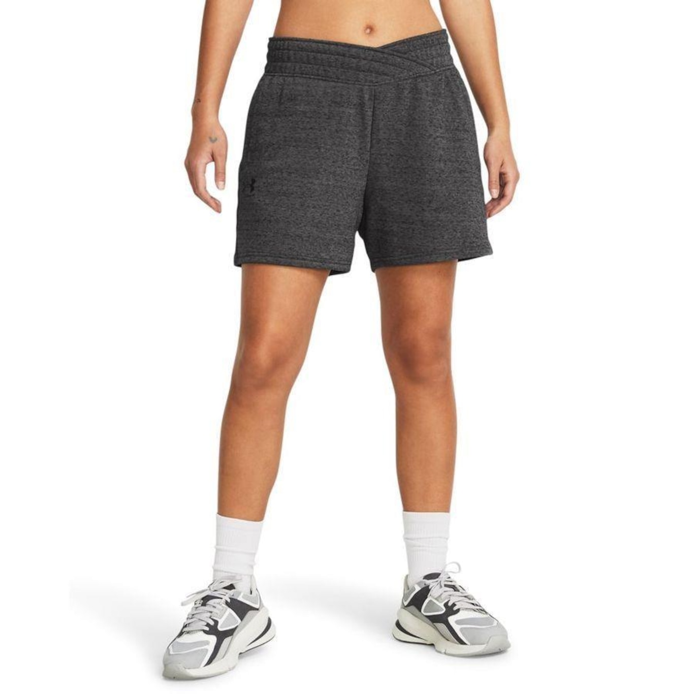 Shorts Under Armour Rival Terry - Feminino - Foto 1