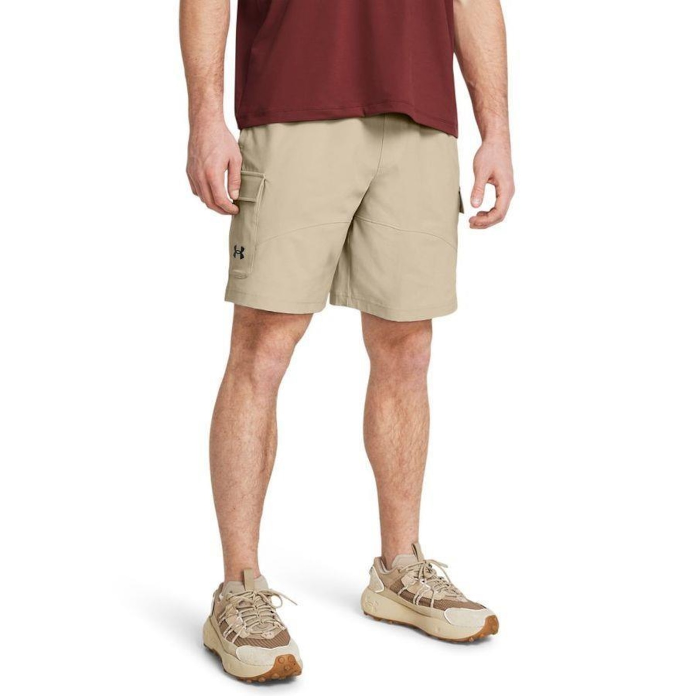 Shorts Under Armour Woven Cargo - Masculino - Foto 1