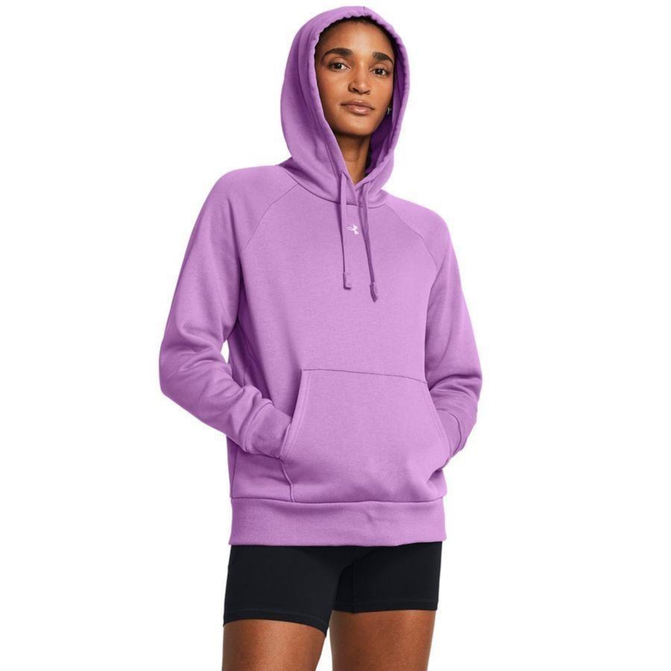 Blusão de Moletom com Capuz Under Armour Rival Fleece - Feminino - Foto 1