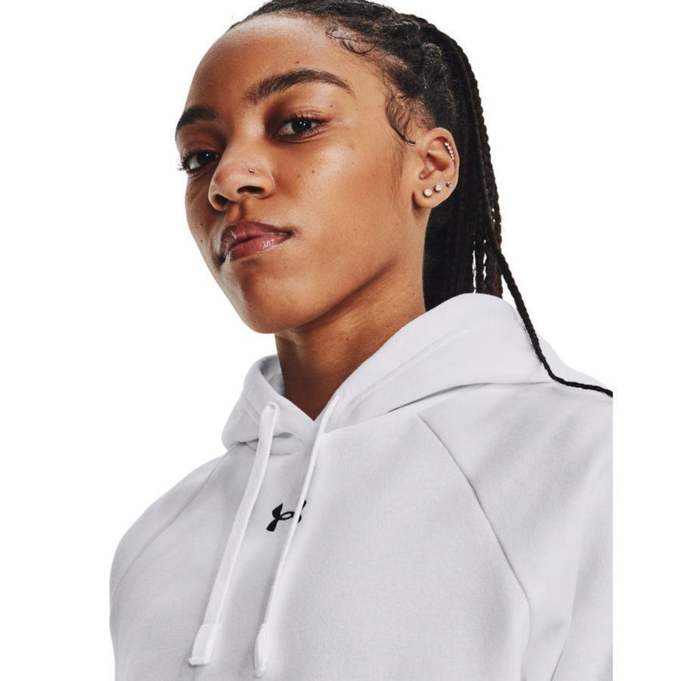 Blusão de Moletom com Capuz Under Armour Rival Fleece - Feminino - Foto 3