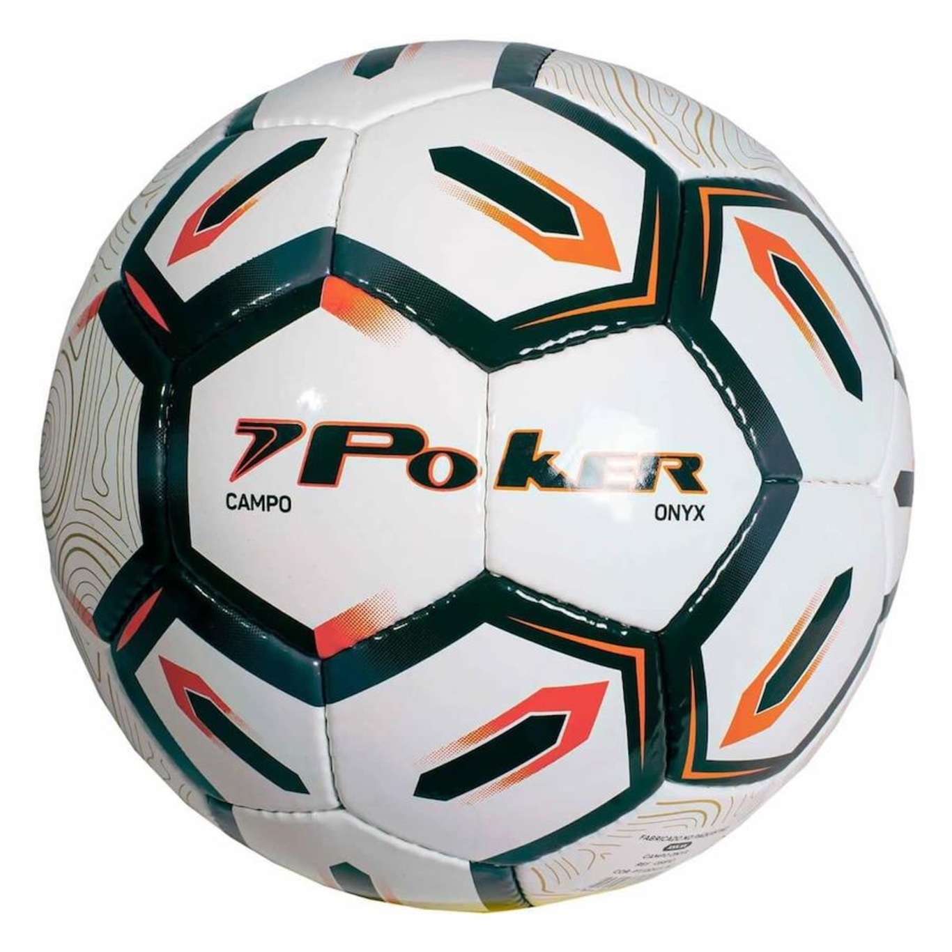 Bola de Futebol de Campo Extra 32 Gomos Onyx Poker - Foto 4